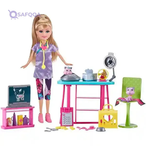 ZURU Sparkle Girlz Pet Clinic Doll Set - Safqqa Egypt