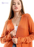 JAMILA Women's Short Cardigan with Front Pockets - Safqqa Egypt