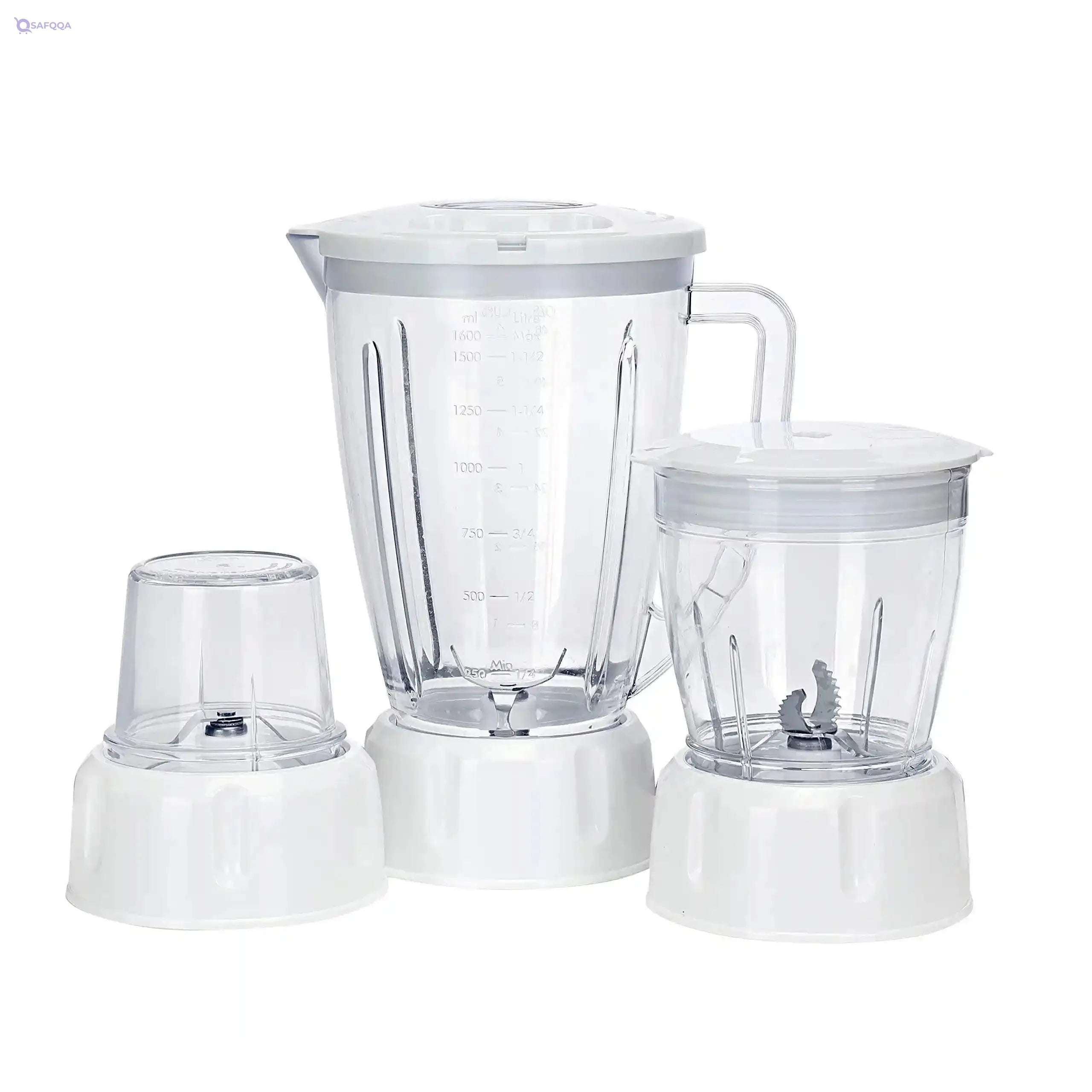 Geepas 4 In 1 Super Blender [gsb2031] In 3 Way Function & High Speed Motor with damage box- Have Scratches - Safqqa Egypt