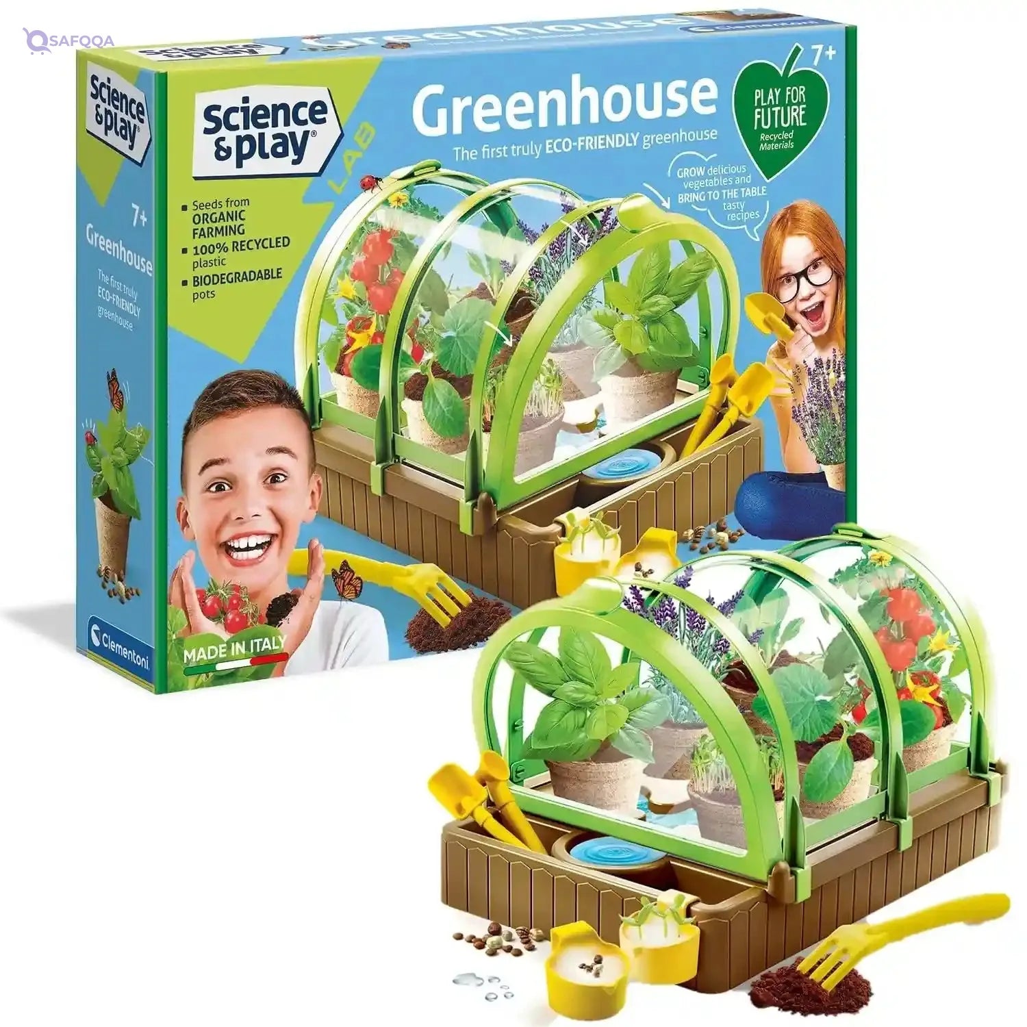 Clementoni 61528 greenhouse for children-ages 7 years plus, multi coloured - Safqqa