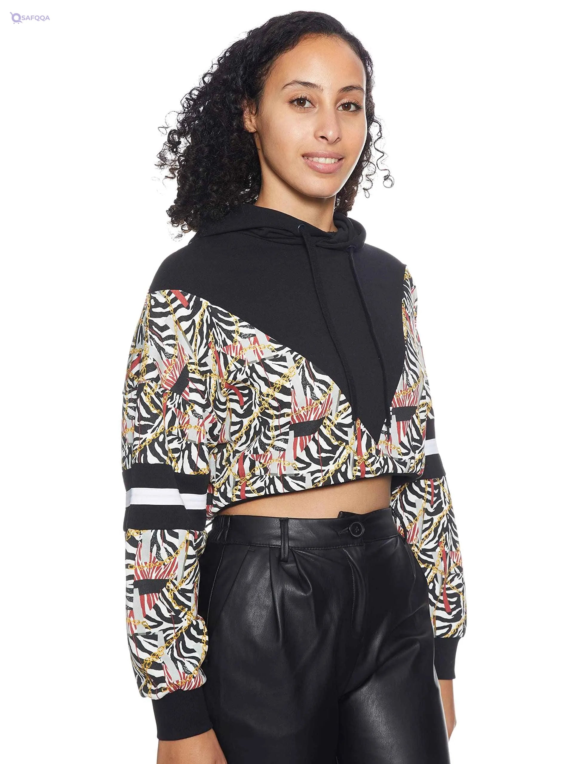 Splash Youth Regular Sweatshirt for Women - Safqqa