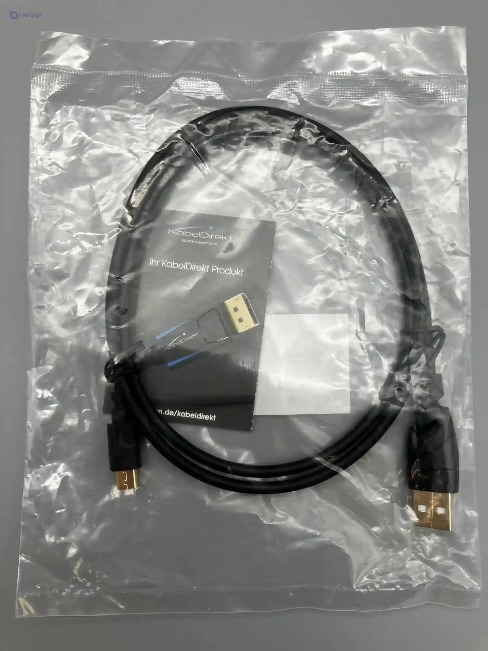 KabelDirekt 844 0.5m 5 x Micro USB Cable (USB 2.0, Synch & Charge Cable) TOP Series black - Safqqa Egypt