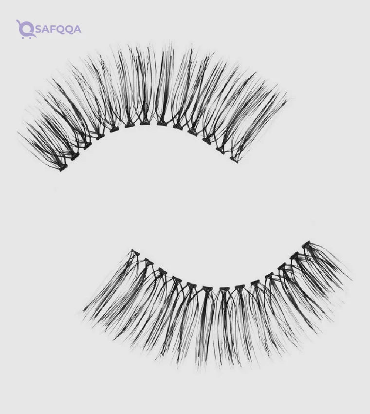 Crème false eyelashes For Women - Safqqa