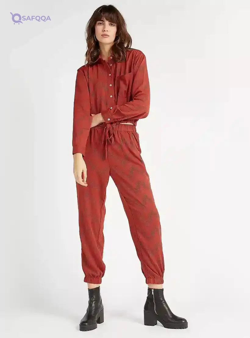 2Xtremz Printed Mid-Rise Jog Pants with Elasticated Waistband - Safqqa Egypt