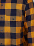 Slim Fit Chequered Shirt with Spread Collar and Long Sleeves - Safqqa Egypt