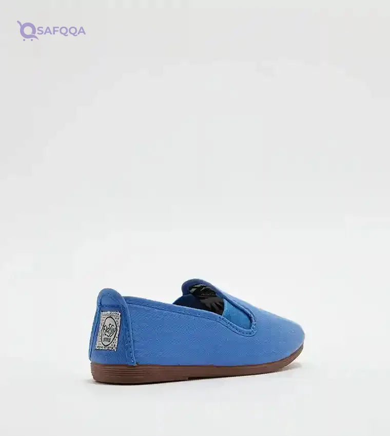 Round-Toe Flossy Shoes – Stylish & Comfortable Design - Safqqa