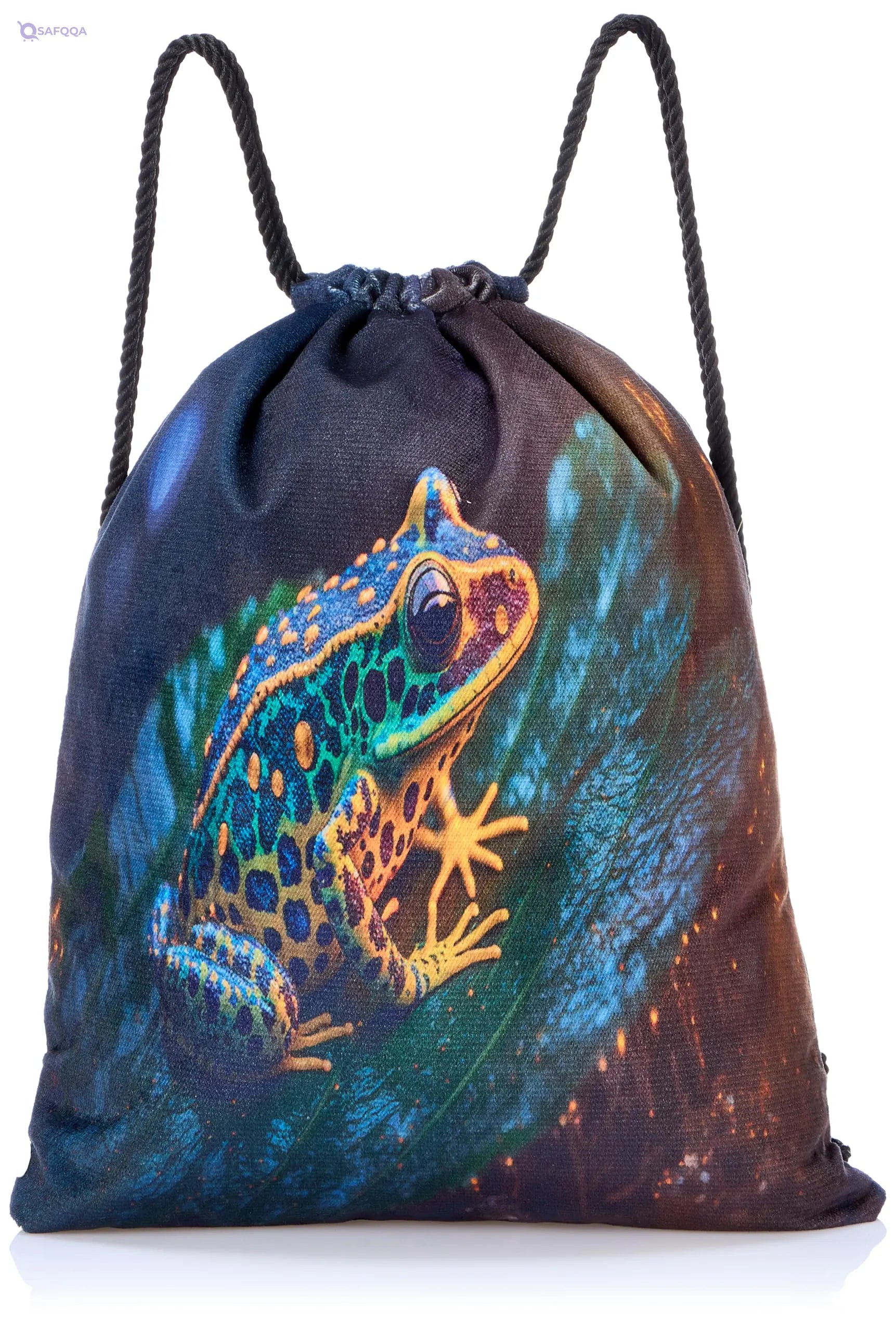 TAT DRAWSTRING BAG - 879, MultiColor, Large - Safqqa