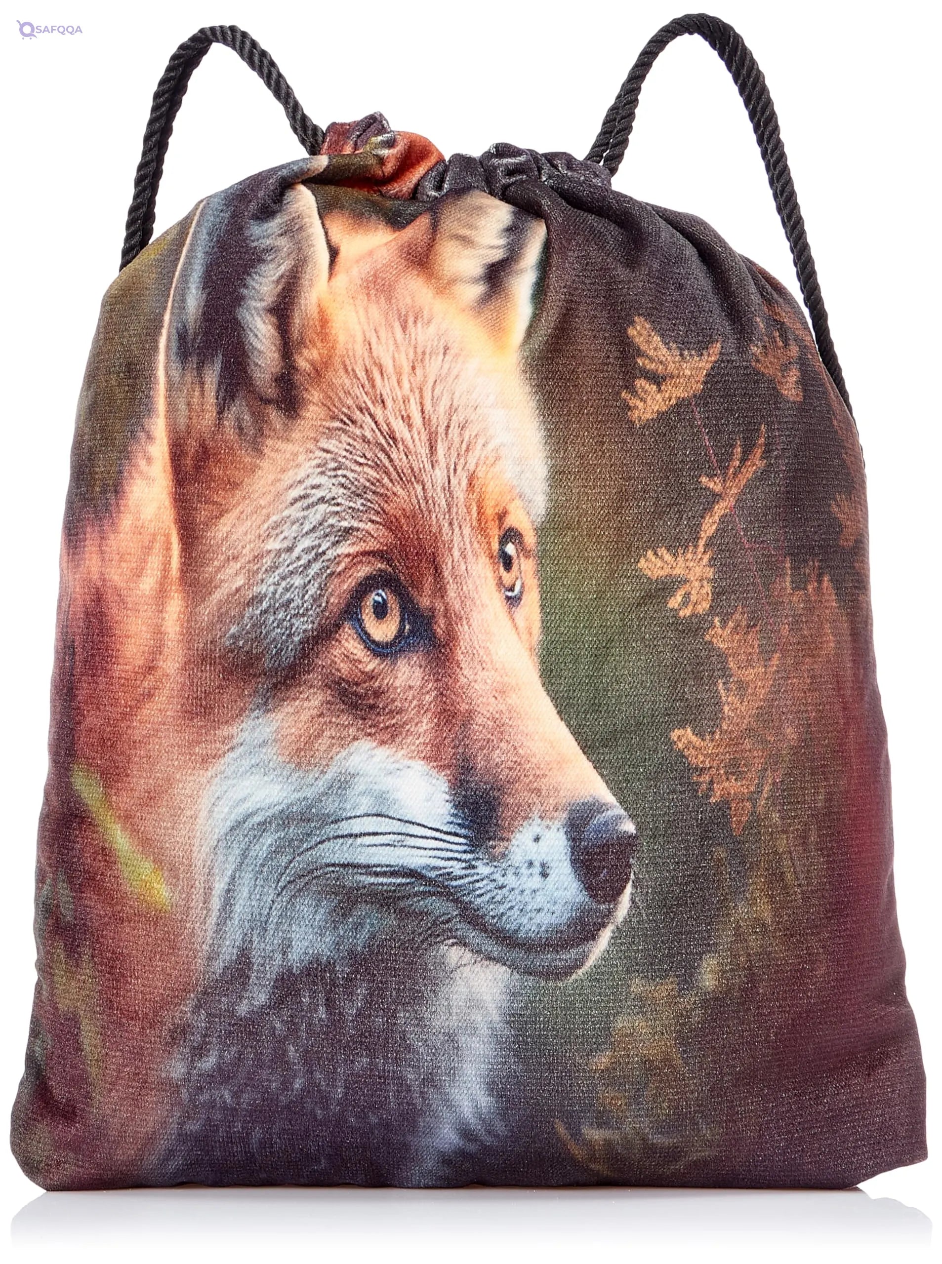 TAT DRAWSTRING BAG - 886, MultiColor, Large - Safqqa