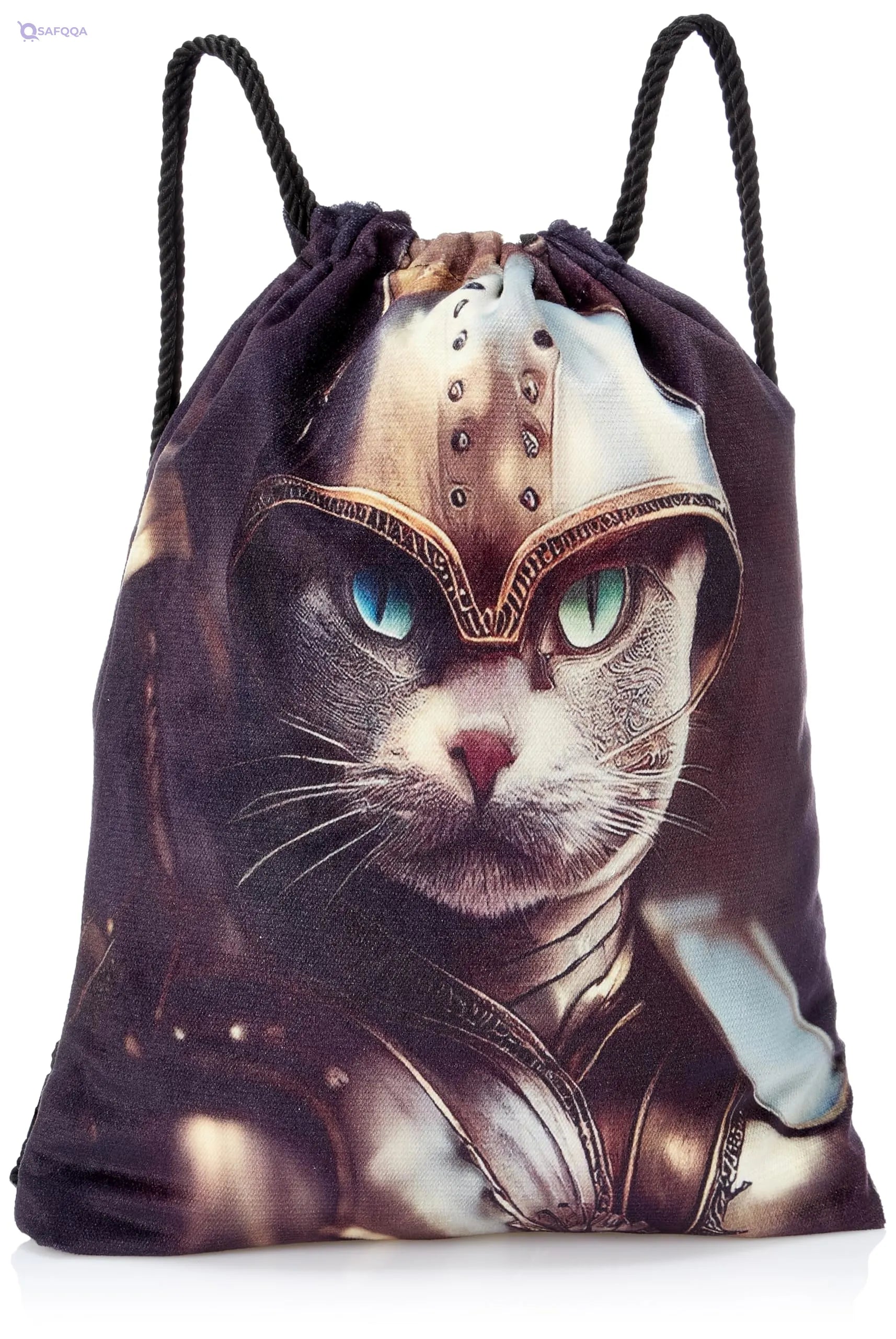TAT DRAWSTRING BAG - 964, MultiColor, Large - Safqqa