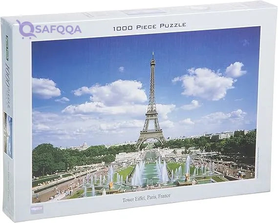 Tomax 1000 piece jigsaw puzzle For Kids,Enhances problem-solving and concentration skills. - Safqqa