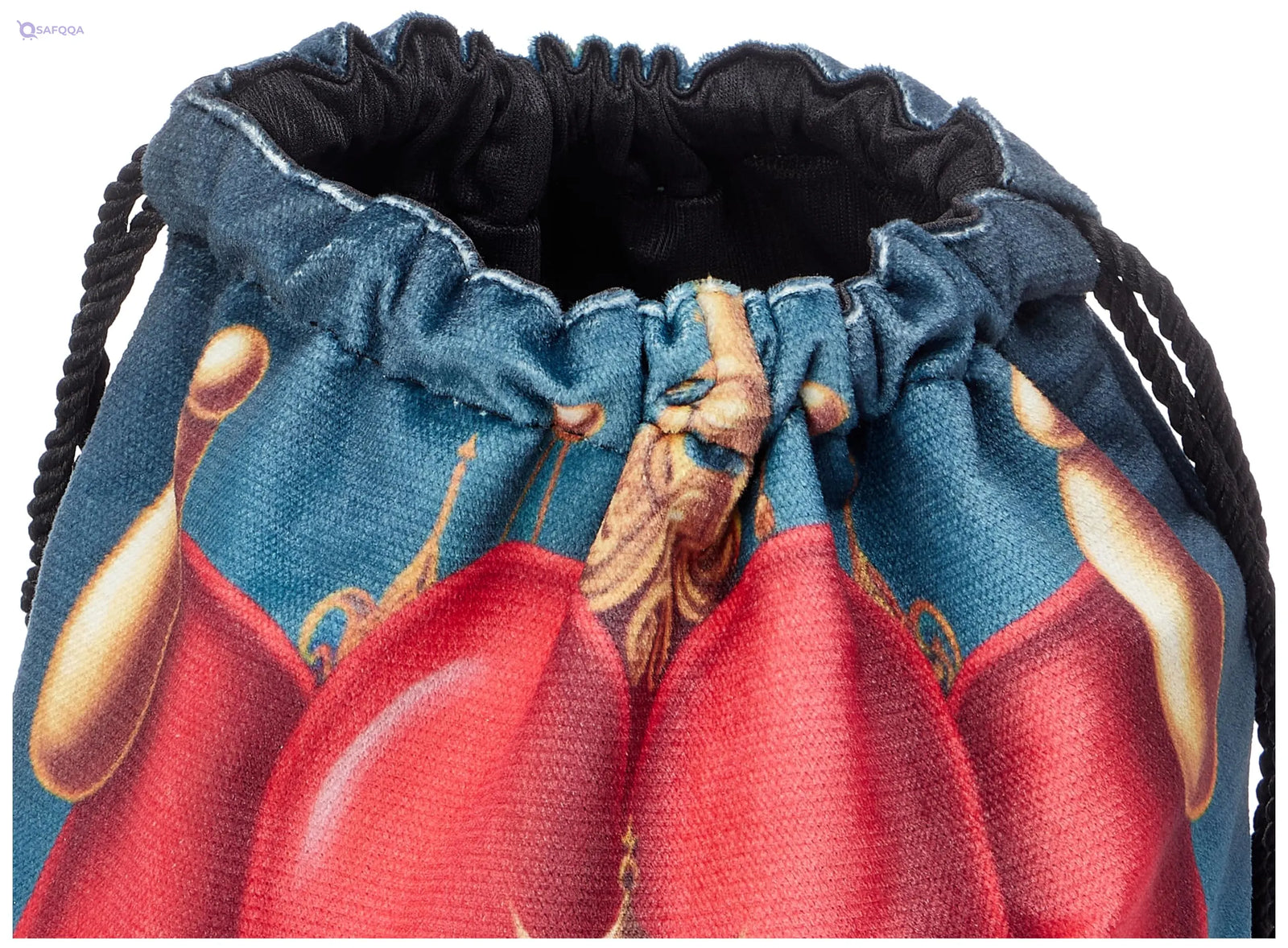 TAT DRAWSTRING BAG - 508, MultiColor, Large - Safqqa