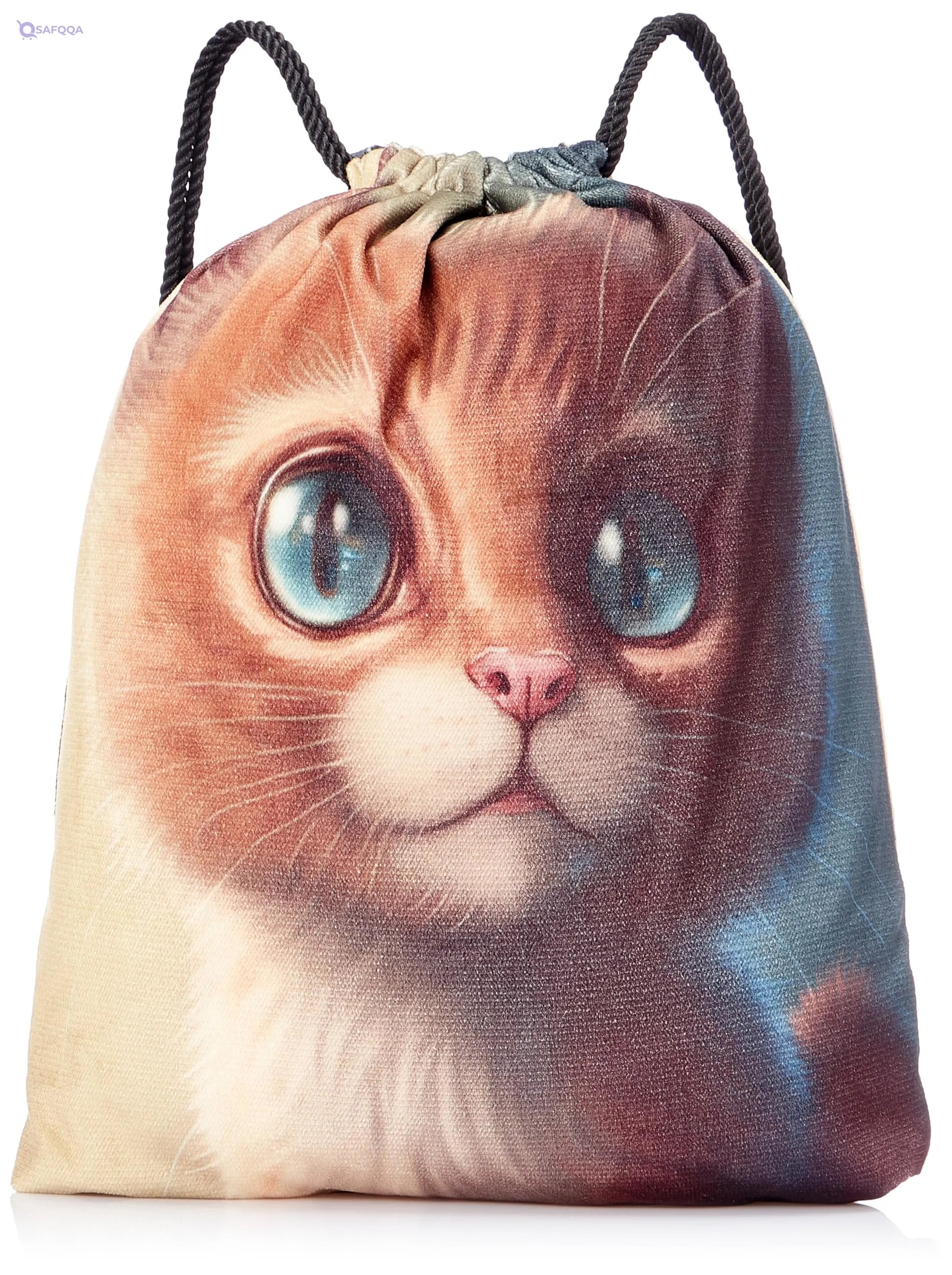 TAT DRAWSTRING BAG - 770, MultiColor, Large - Safqqa