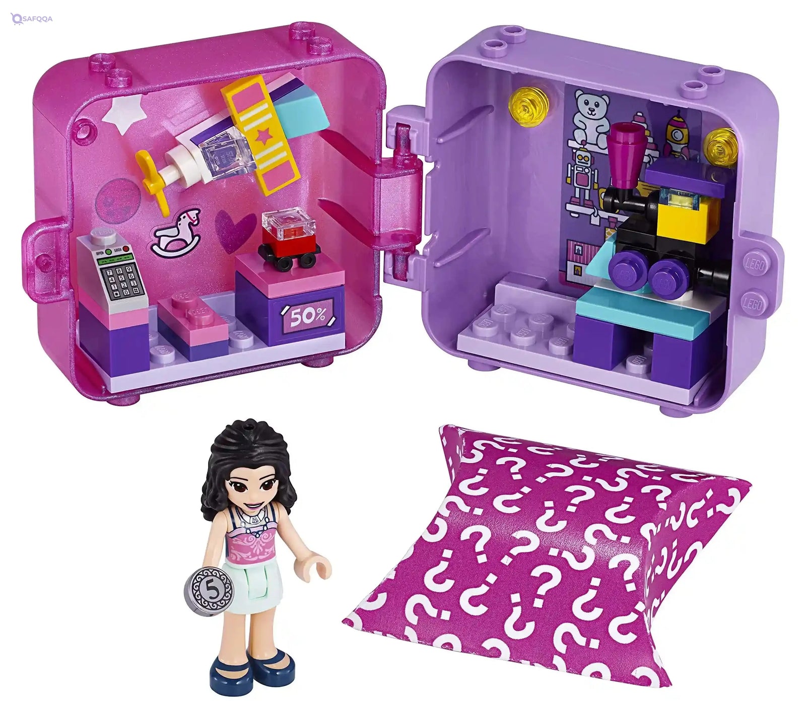 Lego v29-6289180 emma's shopping play cube building blocks - 41409 - Safqqa Egypt
