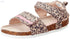 Sprox Leopard-Pattern Velcro-Strap Flat Sandals for Girls - Safqqa Egypt