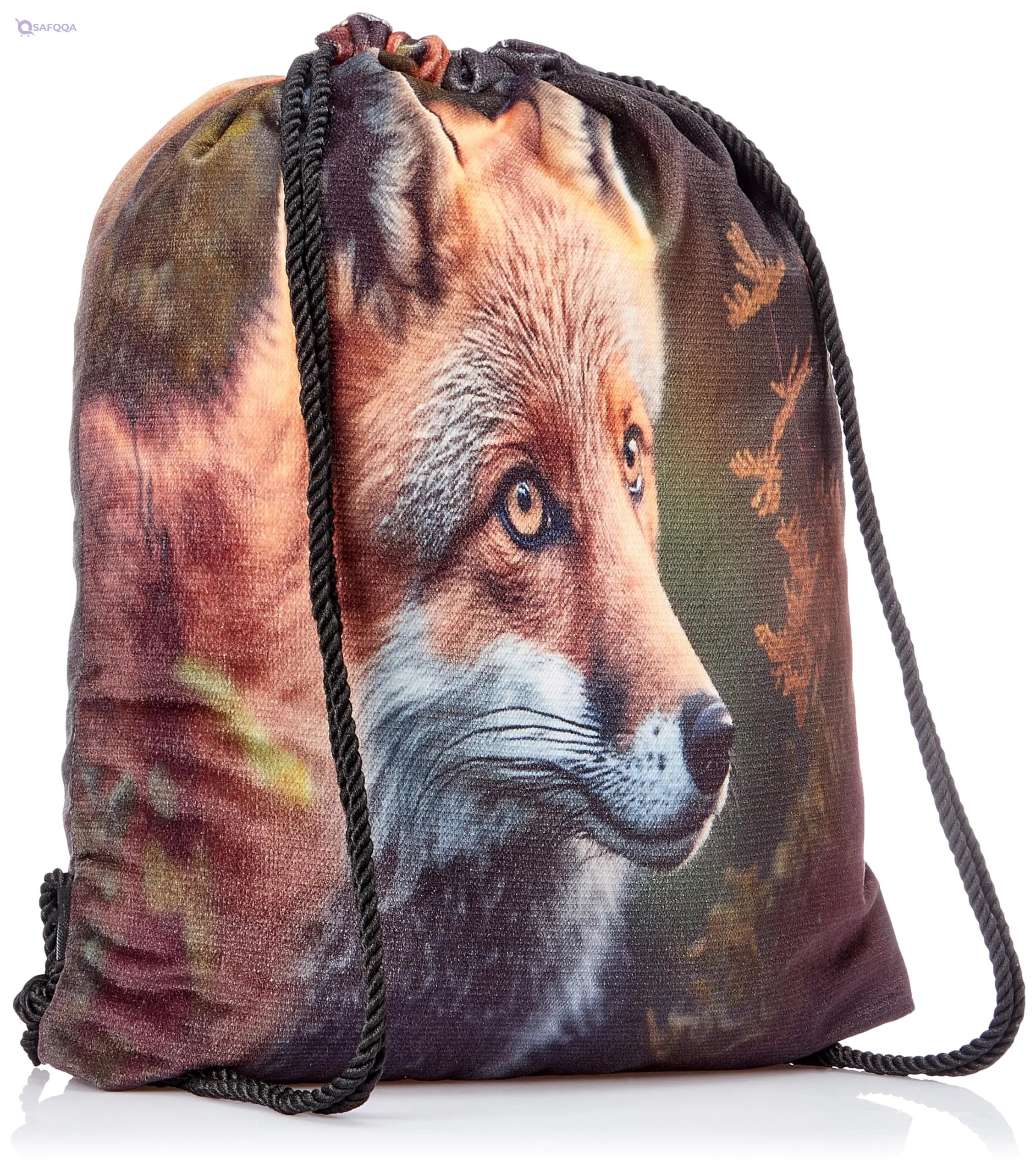 TAT DRAWSTRING BAG - 886, MultiColor, Large - Safqqa