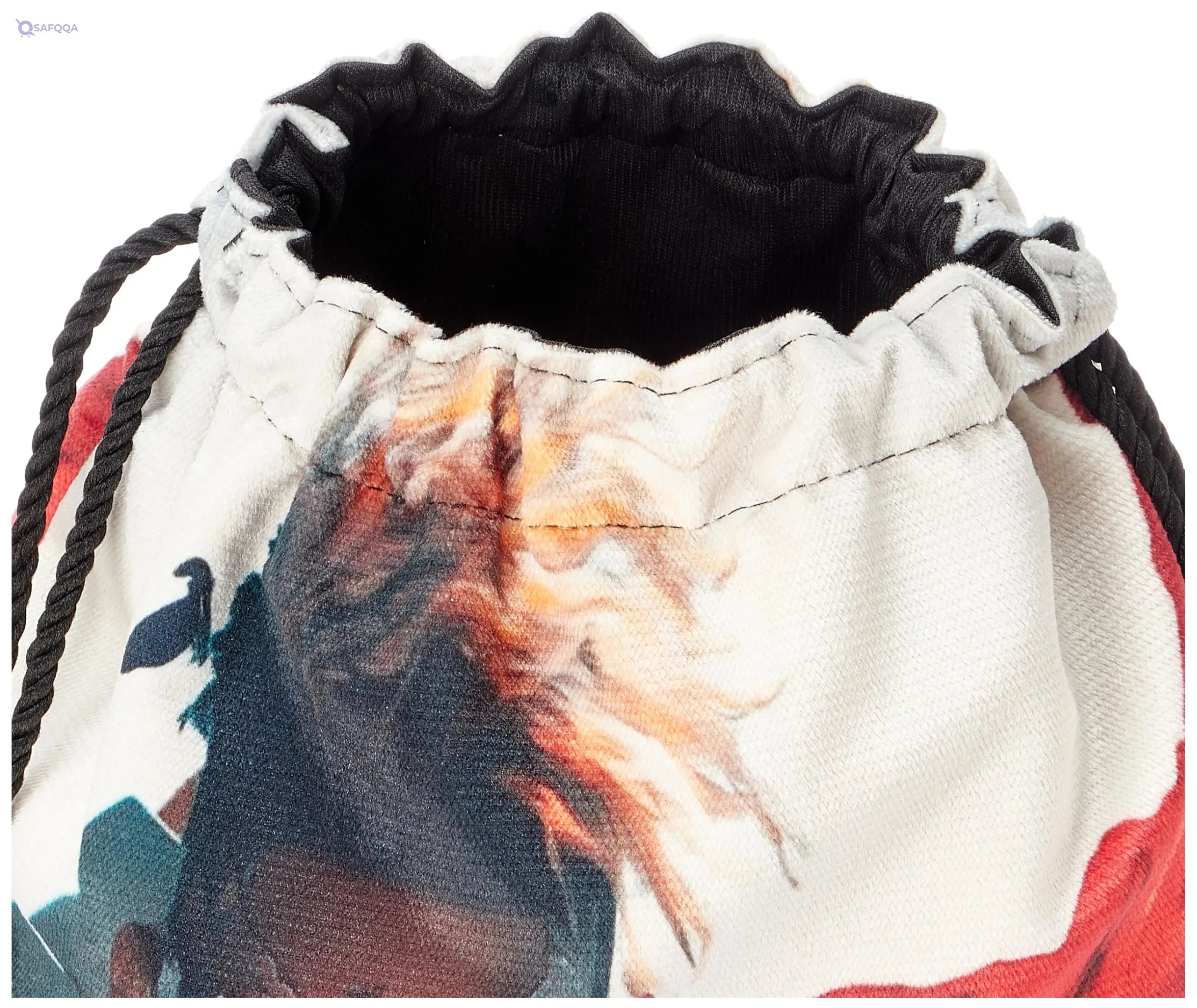 TAT DRAWSTRING BAG - 985, MultiColor, Large - Safqqa