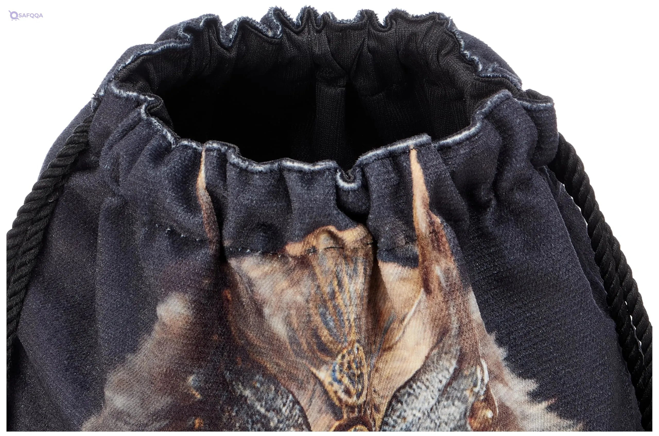 TAT DRAWSTRING BAG - 868, MultiColor, Large - Safqqa