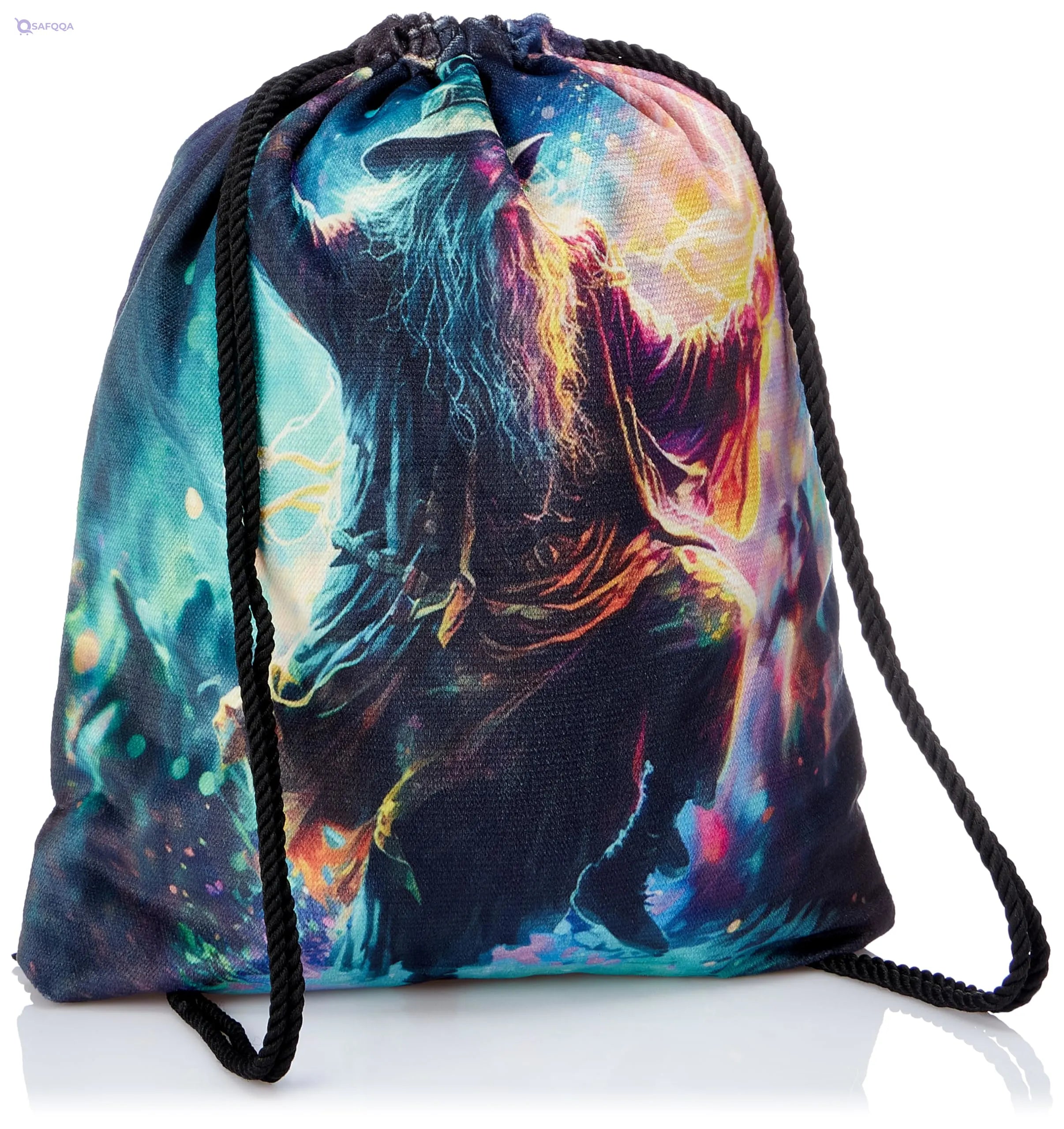 TAT Printed DRAWSTRING BAG,Lightweight and compact for daily use. - Safqqa