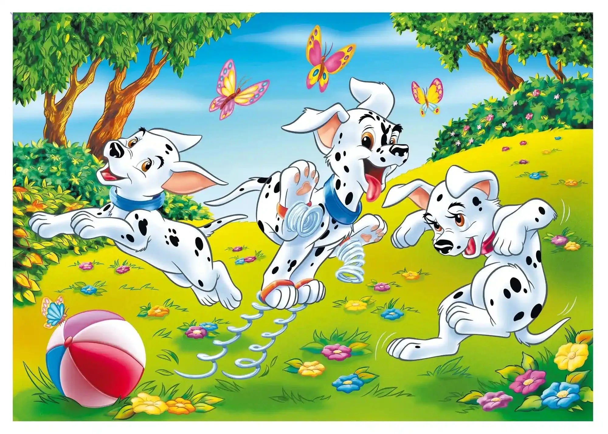 Lisciani 47994 Puzzle DF Plus 108 - 101 Dalmatians, Multi-Color, One Size - Safqqa Egypt