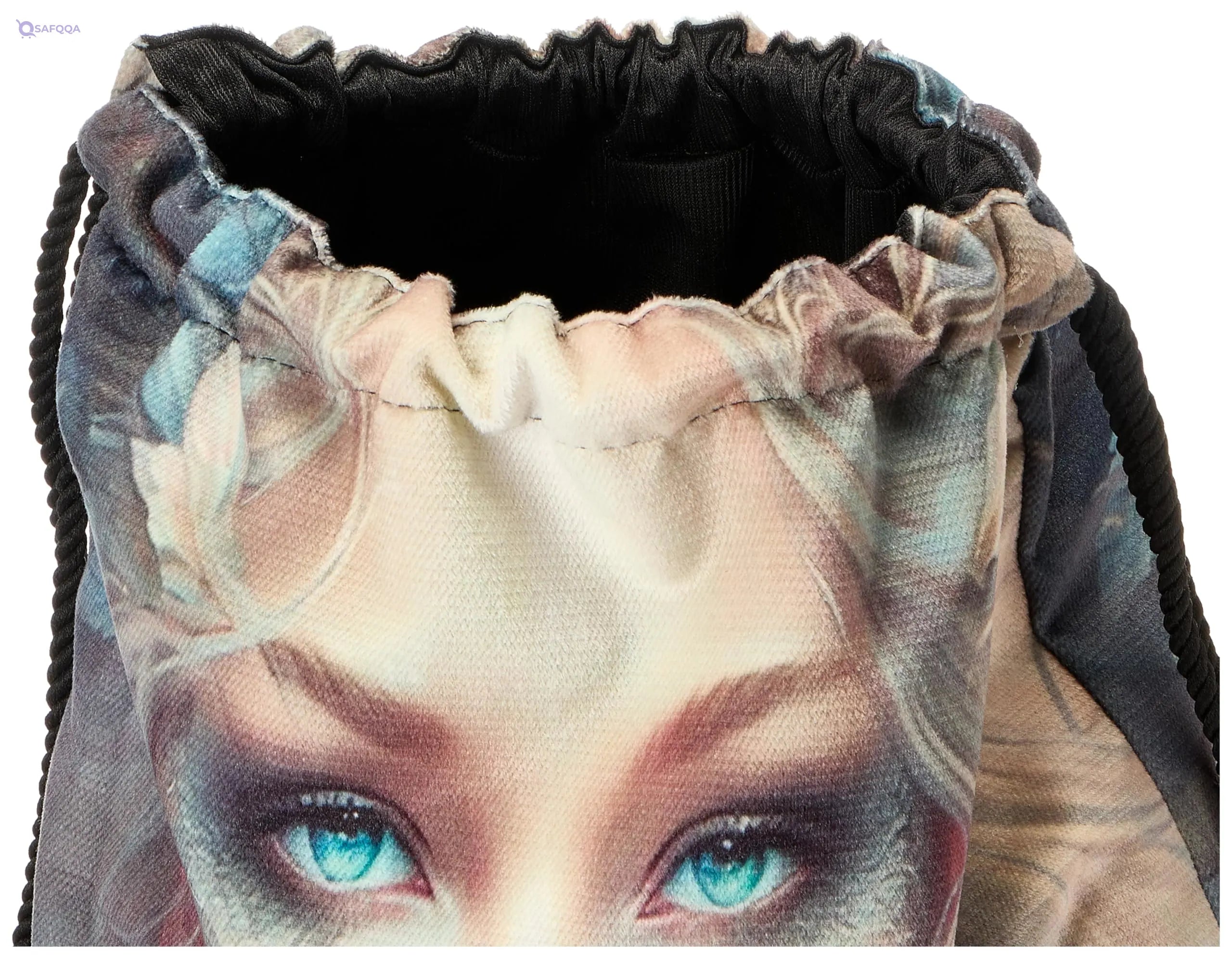 TAT DRAWSTRING BAG - 878, MultiColor, Large - Safqqa
