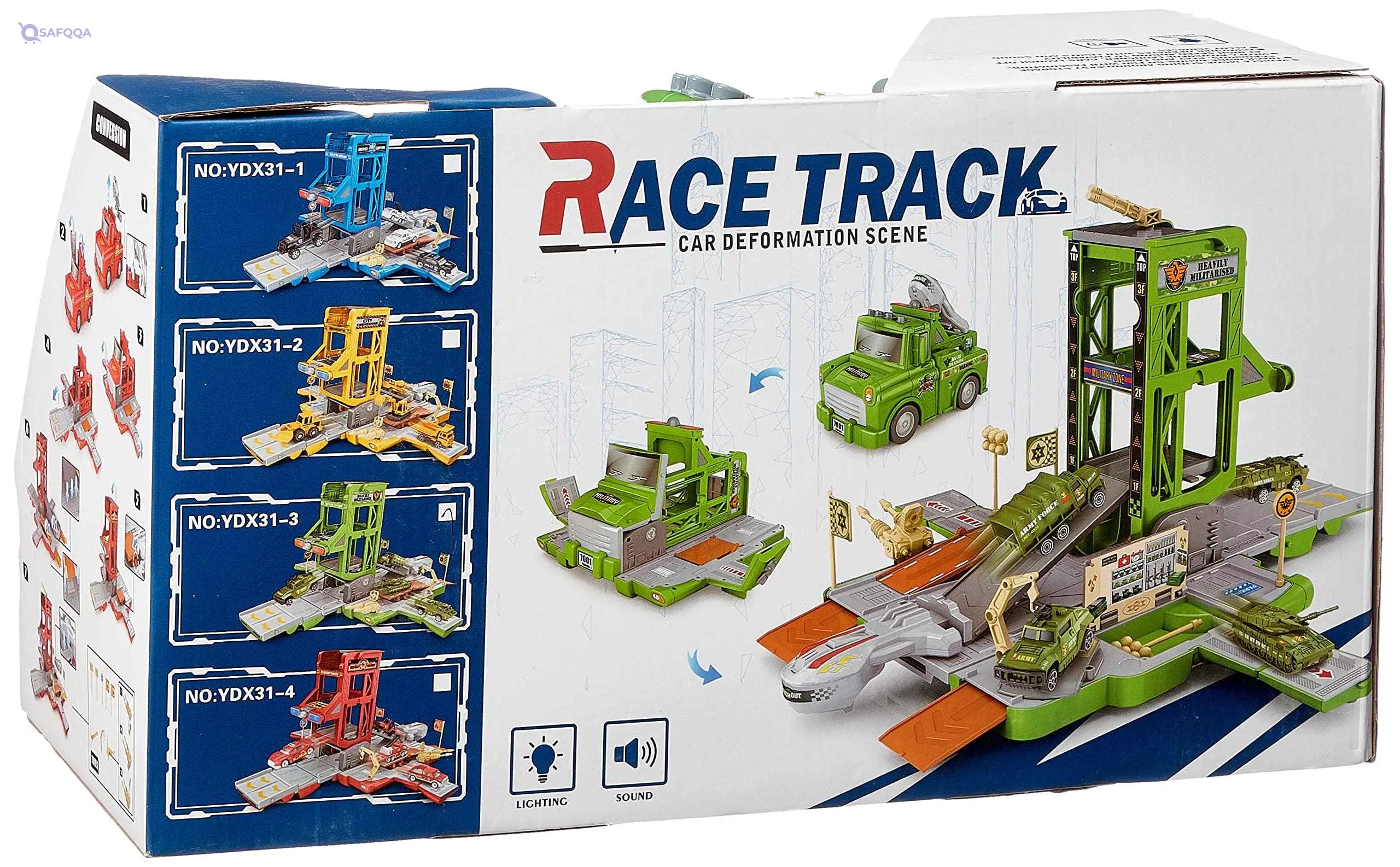 Military Fire alloy light and music catapult vs. deformed base vehicle boy toys, girl toys, birthday gift, Christmas gift, growth, fun, for kids. - Safqqa Egypt