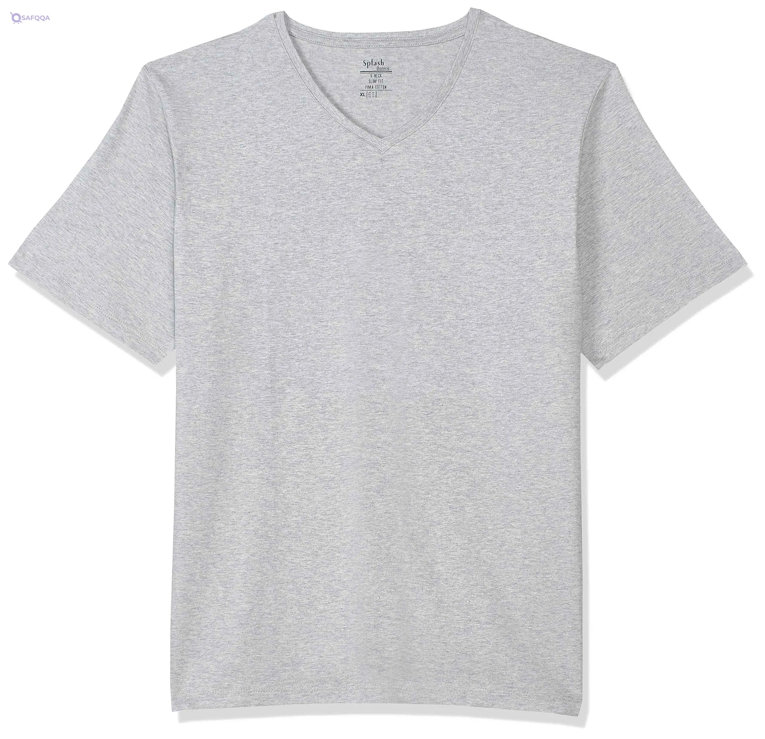 Splash mens 8600510 M H SL V NK T-Shirt - Safqqa Egypt