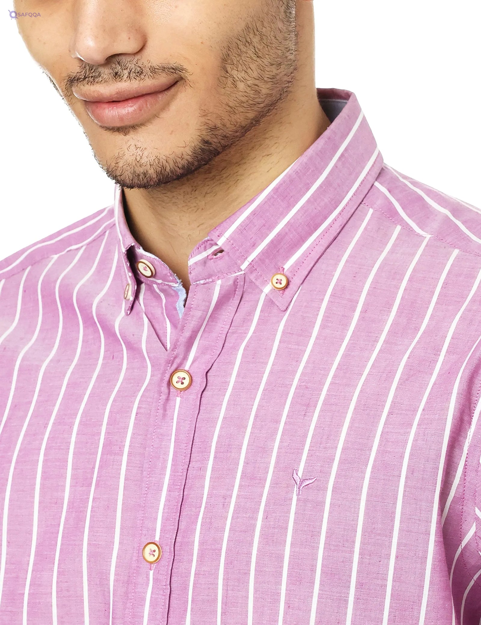 Dockland Stripped Shirt For Women,Classic striped design for timeless style. - Safqqa
