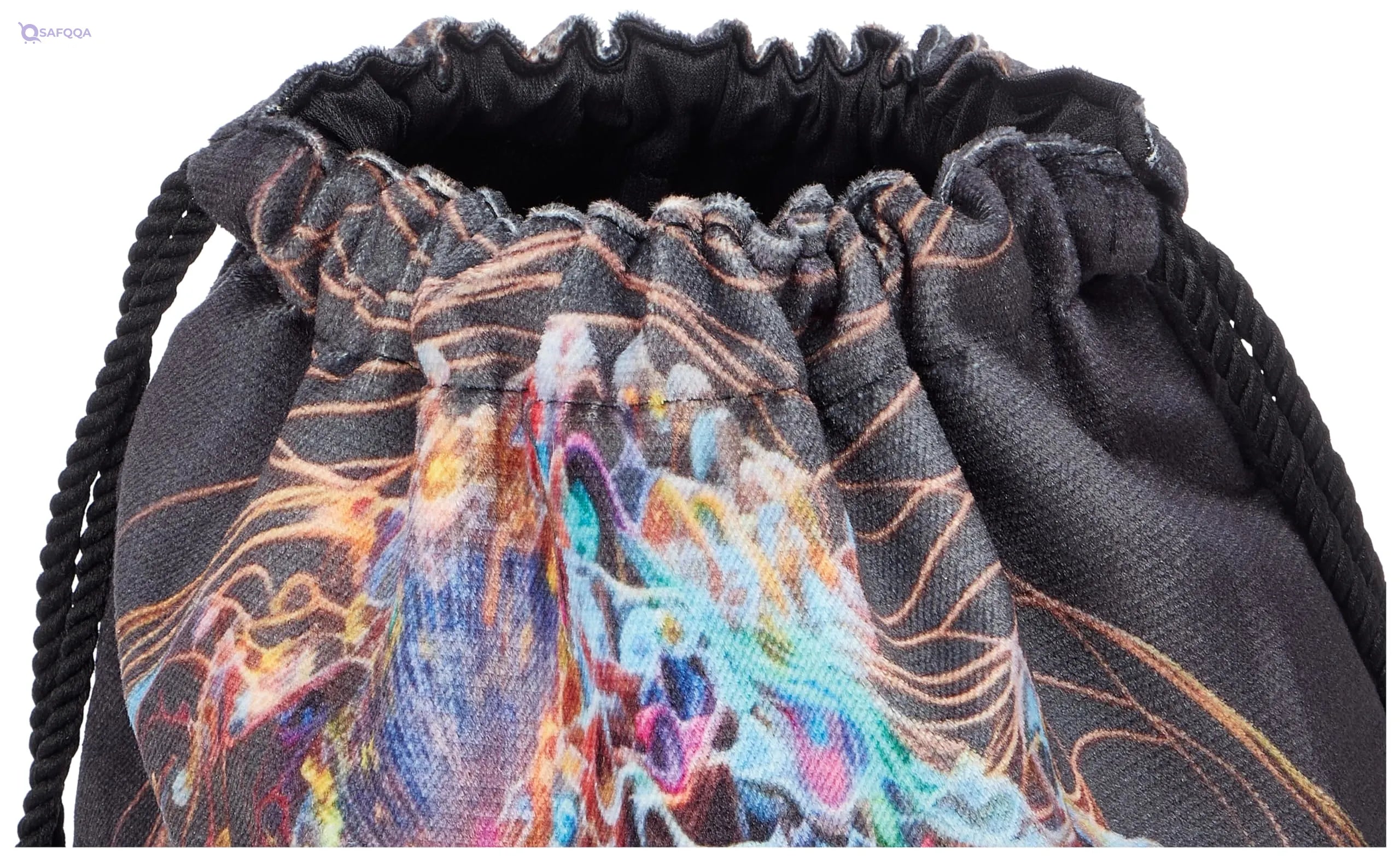 TAT DRAWSTRING BAG - 641, MultiColor, Large - Safqqa