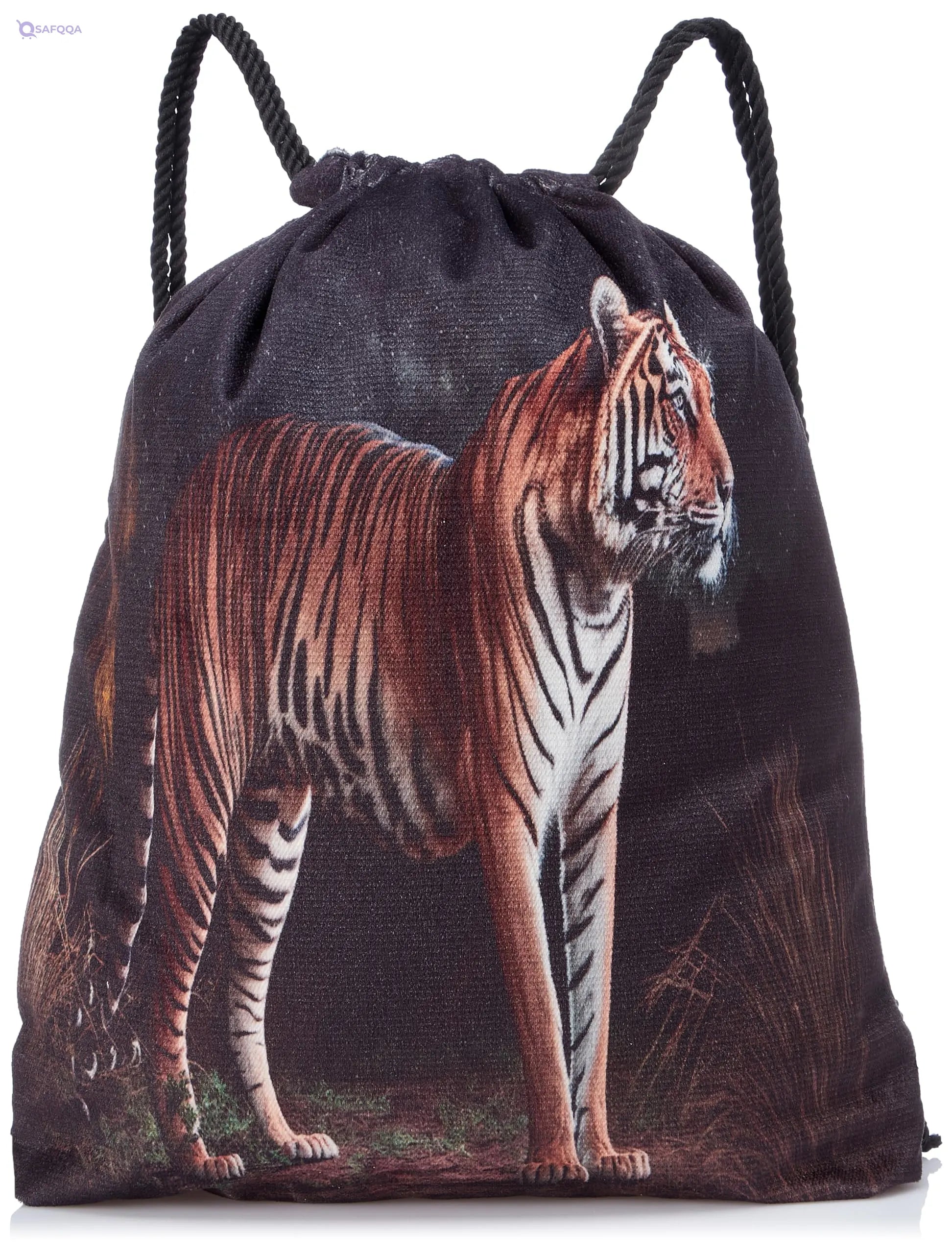 TAT DRAWSTRING BAG - 885, MultiColor, Large - Safqqa