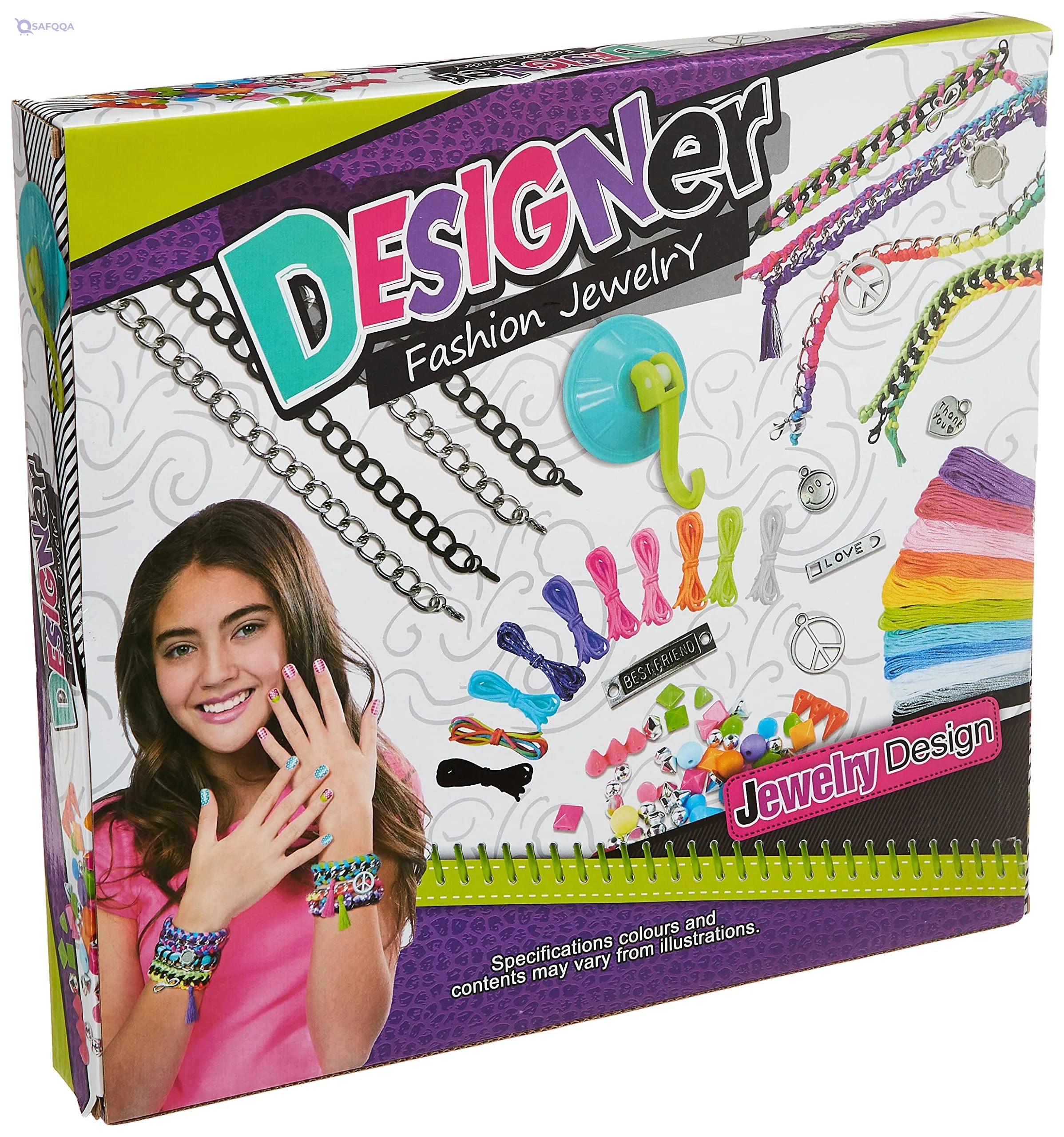 Thread and Bracelet Craft Set for Kids - Safqqa
