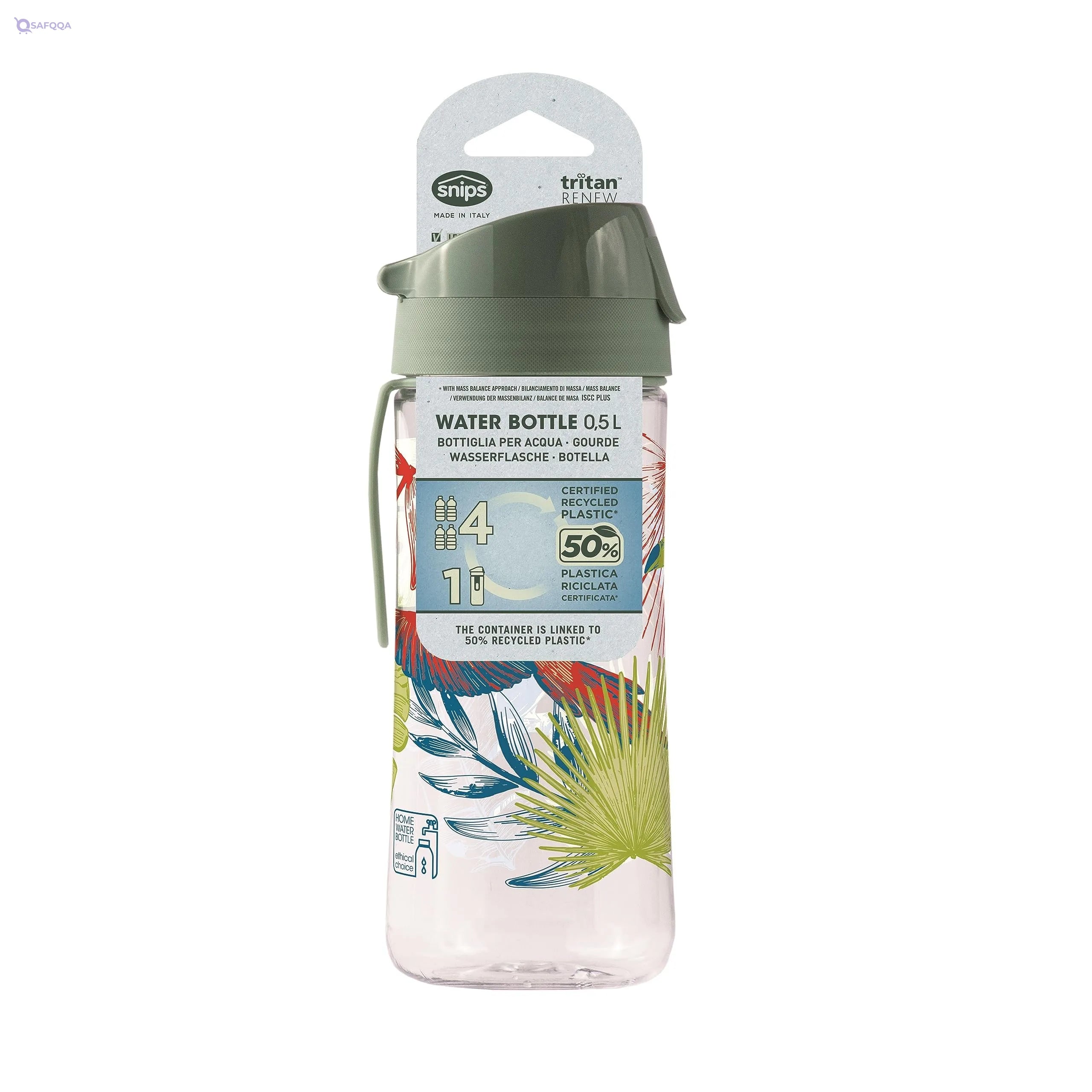 Snips Water Bottle – Elegant Design for Gym & On-the-Go - Safqqa