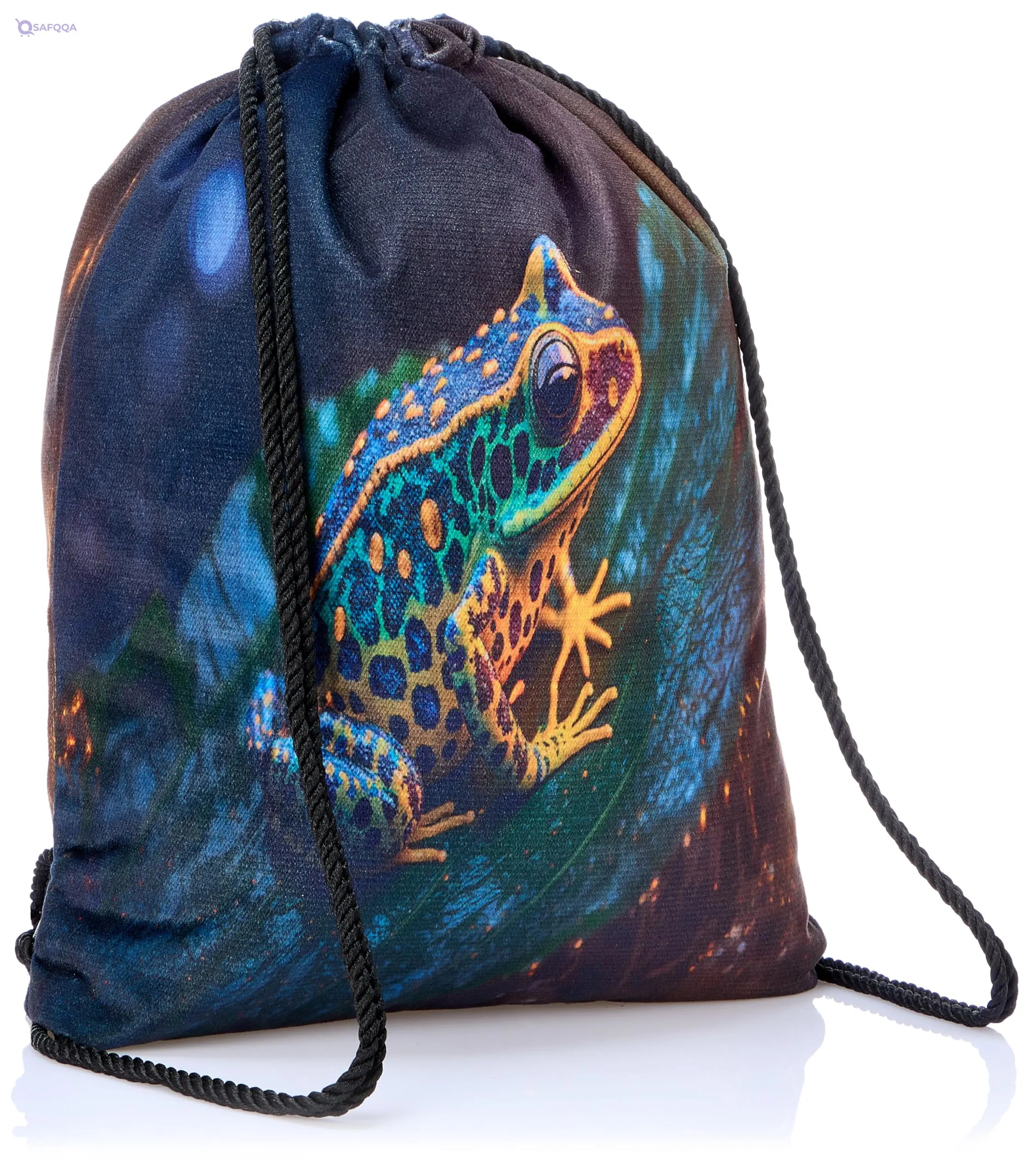 TAT DRAWSTRING BAG - 879, MultiColor, Large - Safqqa