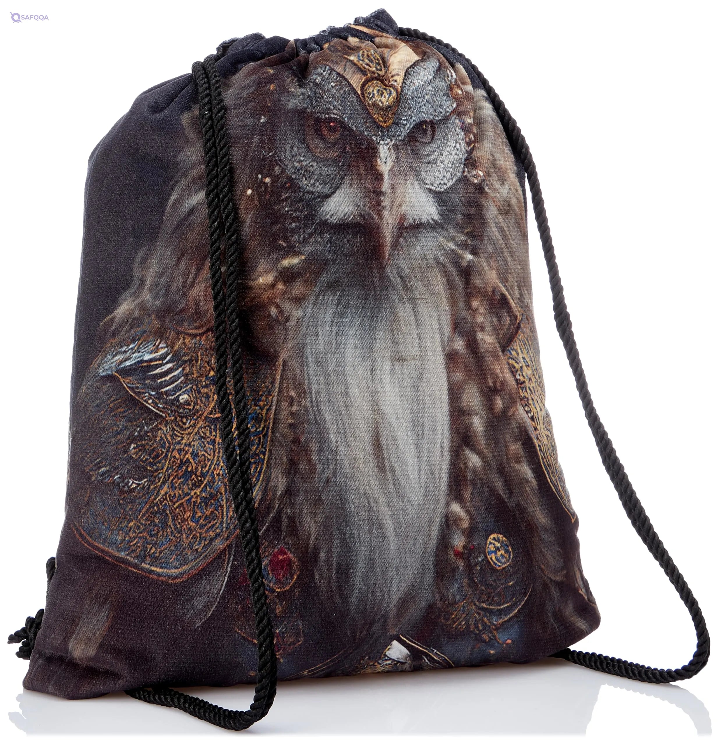 TAT DRAWSTRING BAG - 868, MultiColor, Large - Safqqa