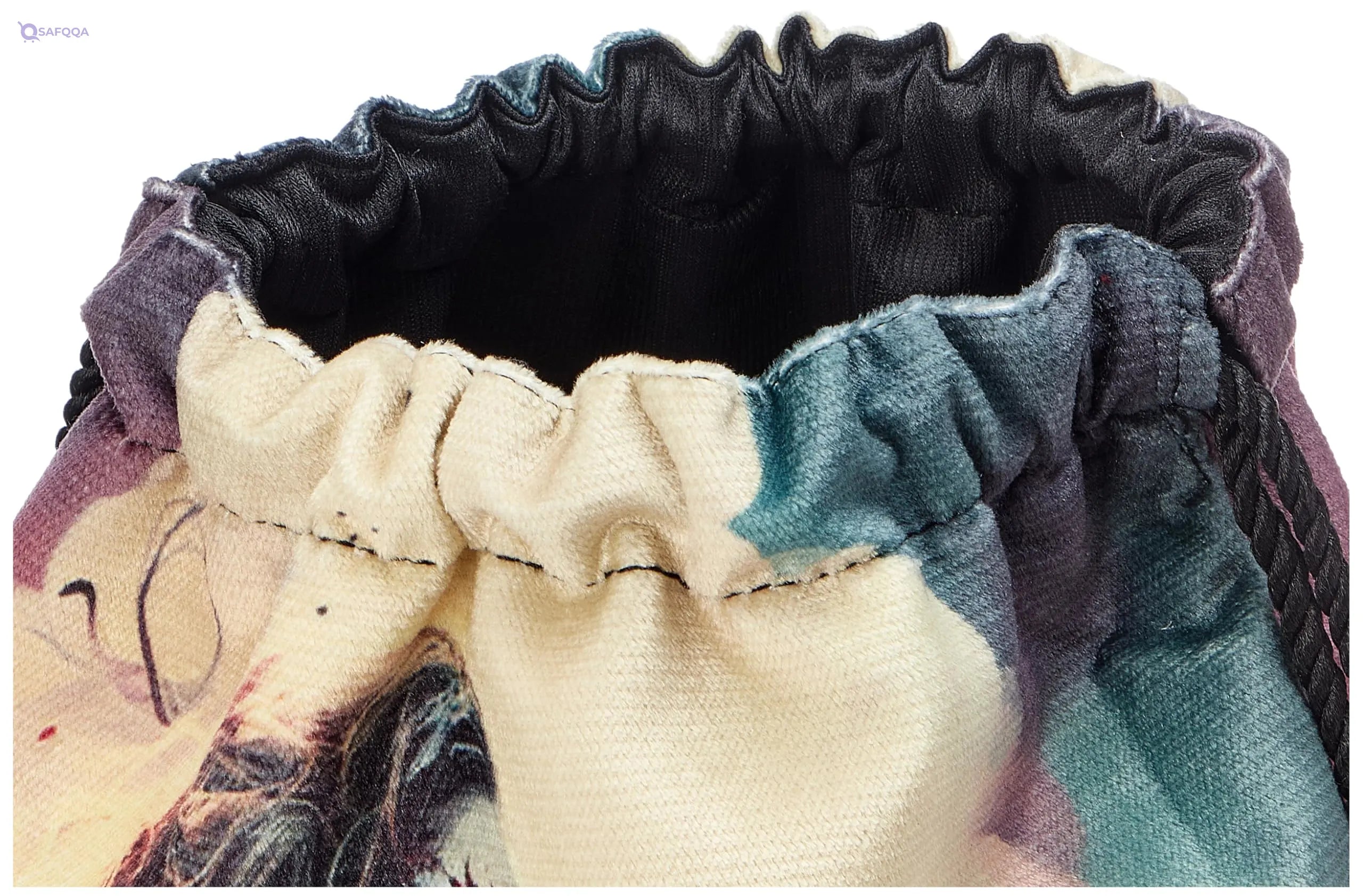TAT DRAWSTRING BAG - 818, MultiColor, Large - Safqqa