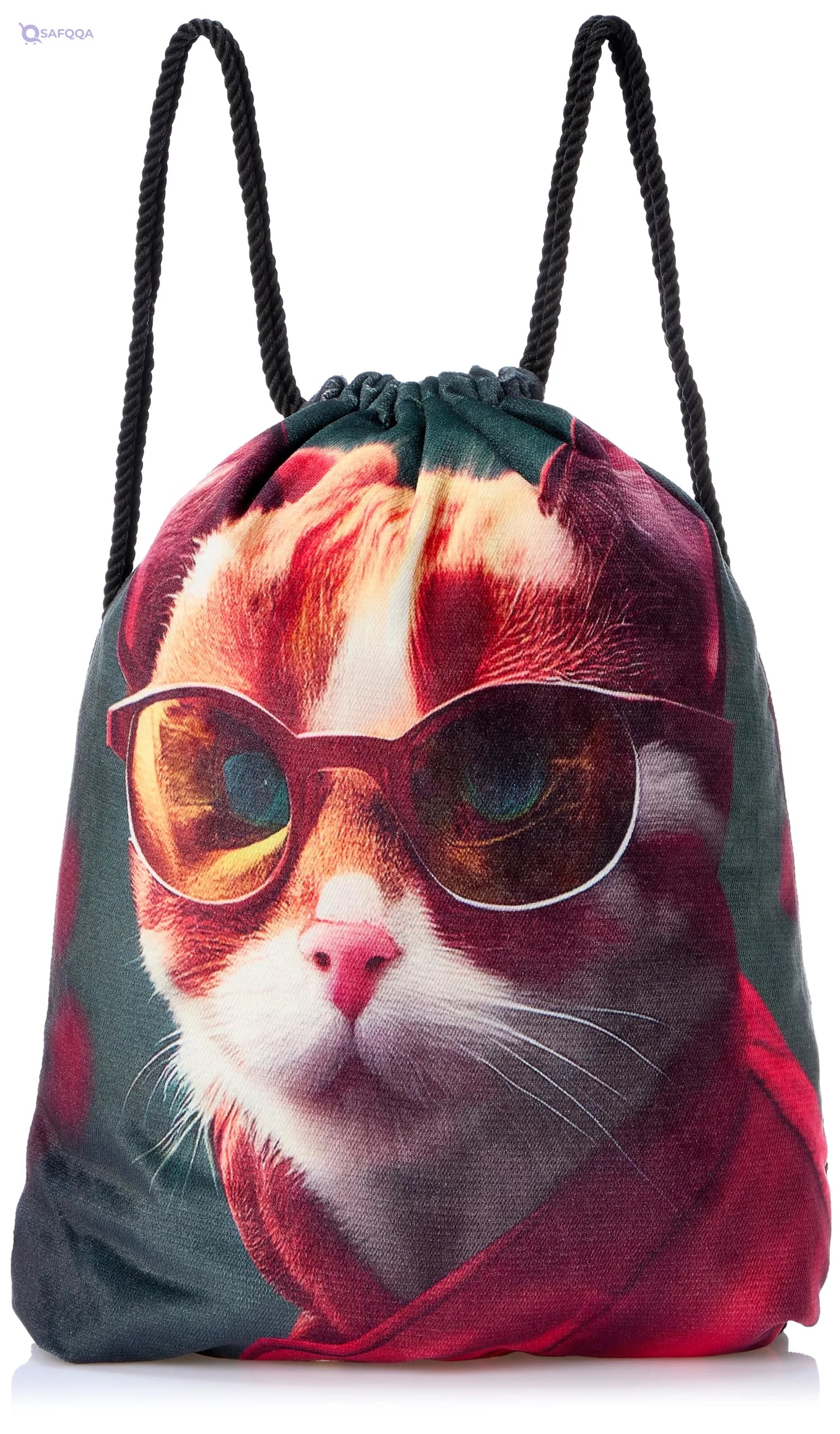 TAT DRAWSTRING BAG - 775, MultiColor, Large - Safqqa