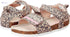 Sprox Leopard-Pattern Velcro-Strap Flat Sandals for Girls - Safqqa Egypt