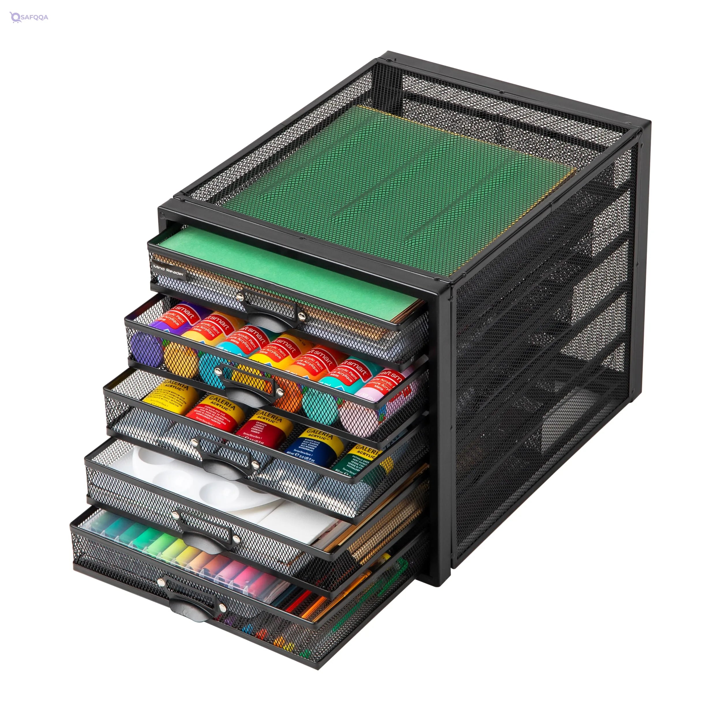 Mind Reader Metal Cabinet – File & Office Storage, Heavy Duty Multi-Purpose - Safqqa