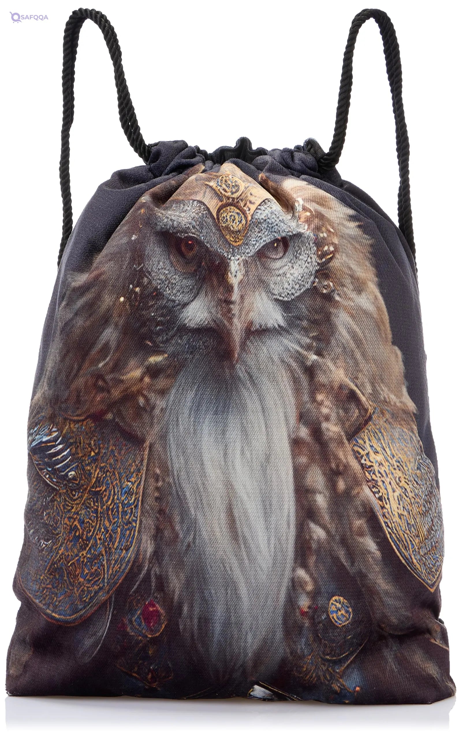 TAT DRAWSTRING BAG - 868, MultiColor, Large - Safqqa