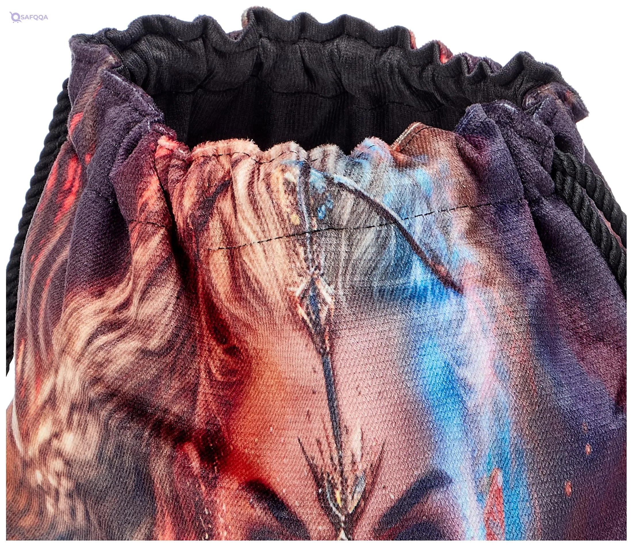 TAT DRAWSTRING BAG - 846, MultiColor, Large - Safqqa