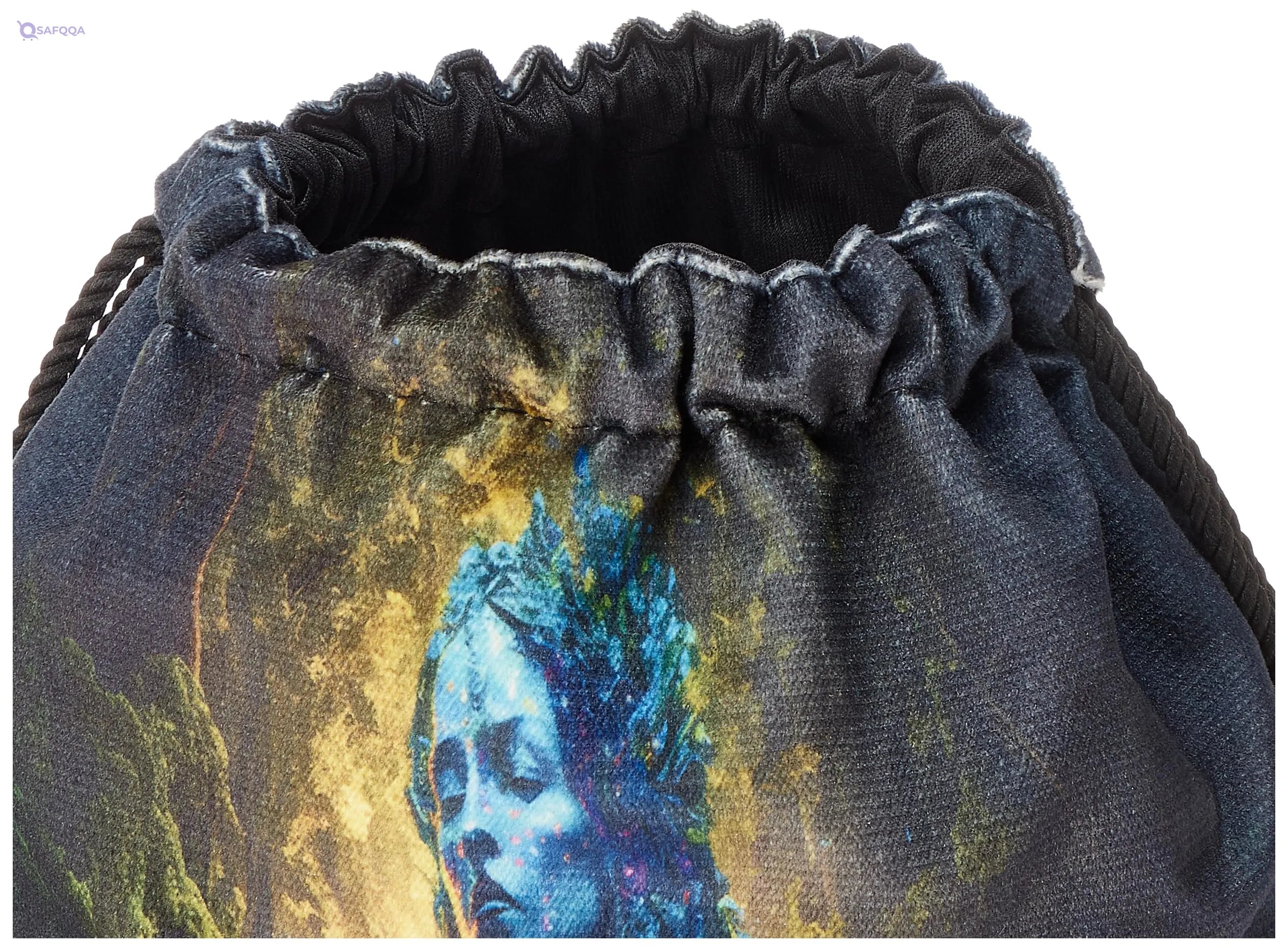 TAT DRAWSTRING BAG - 734, MultiColor, Large - Safqqa