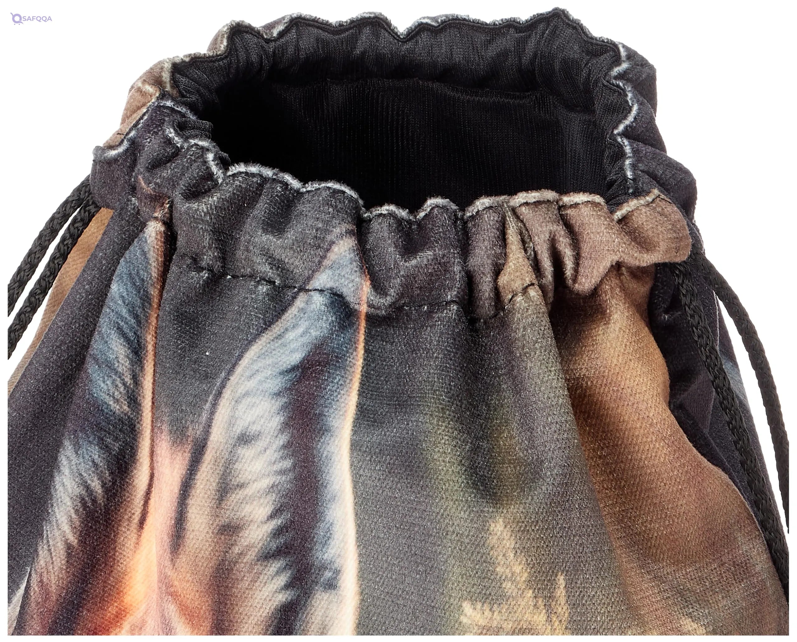TAT DRAWSTRING BAG - 887, MultiColor, Large - Safqqa