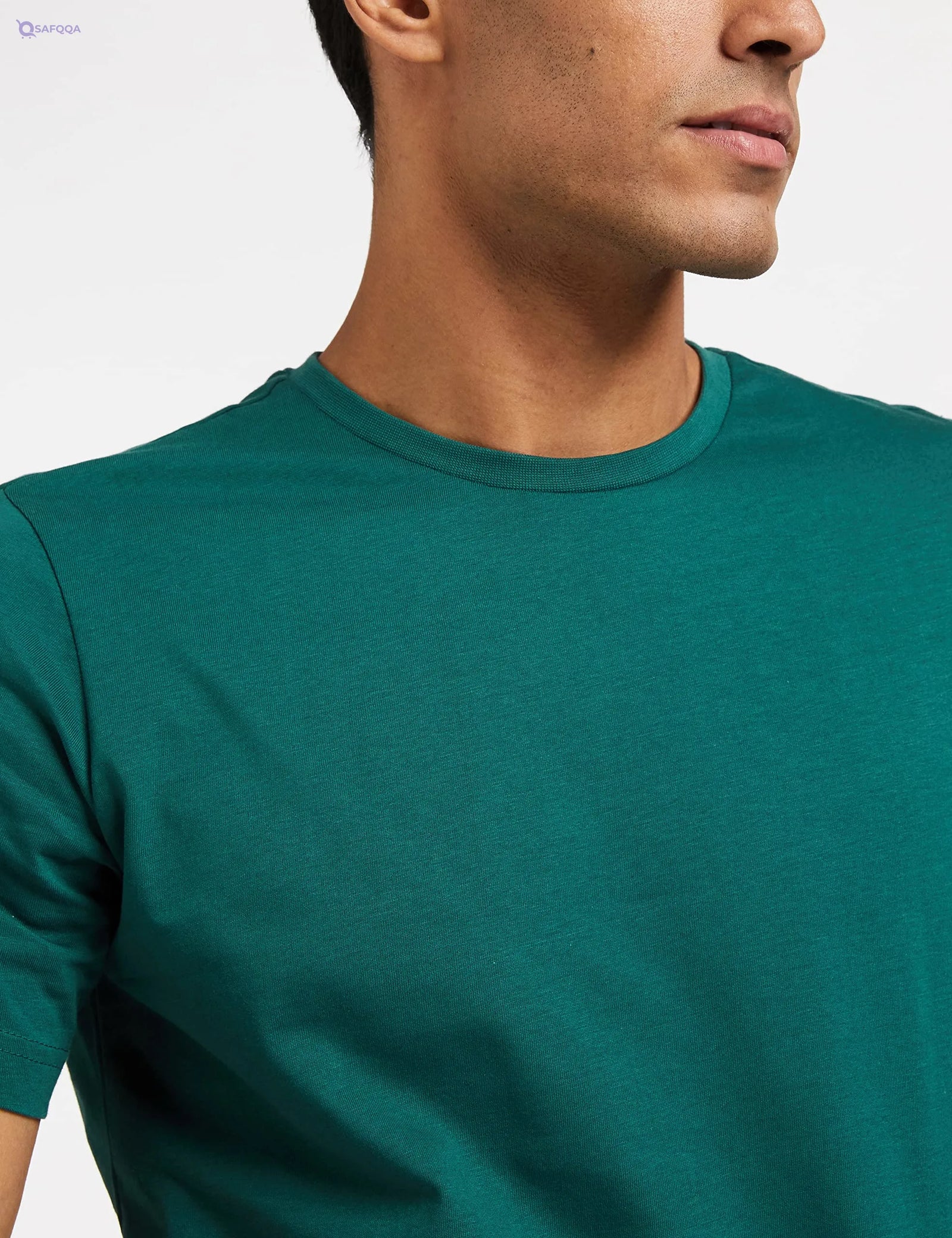 Symbol Men’s Regular Fit Plain T-Shirt - Safqqa