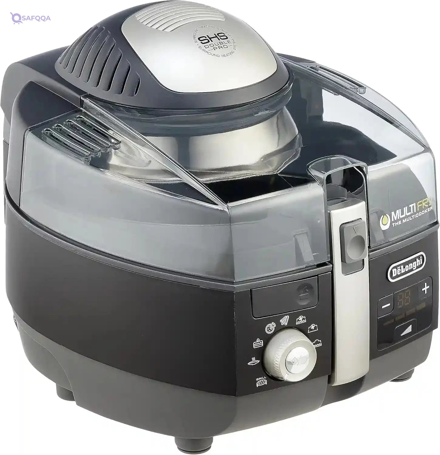 Delonghi Extra Chef Plus Multi fryer - Black - Safqqa Egypt