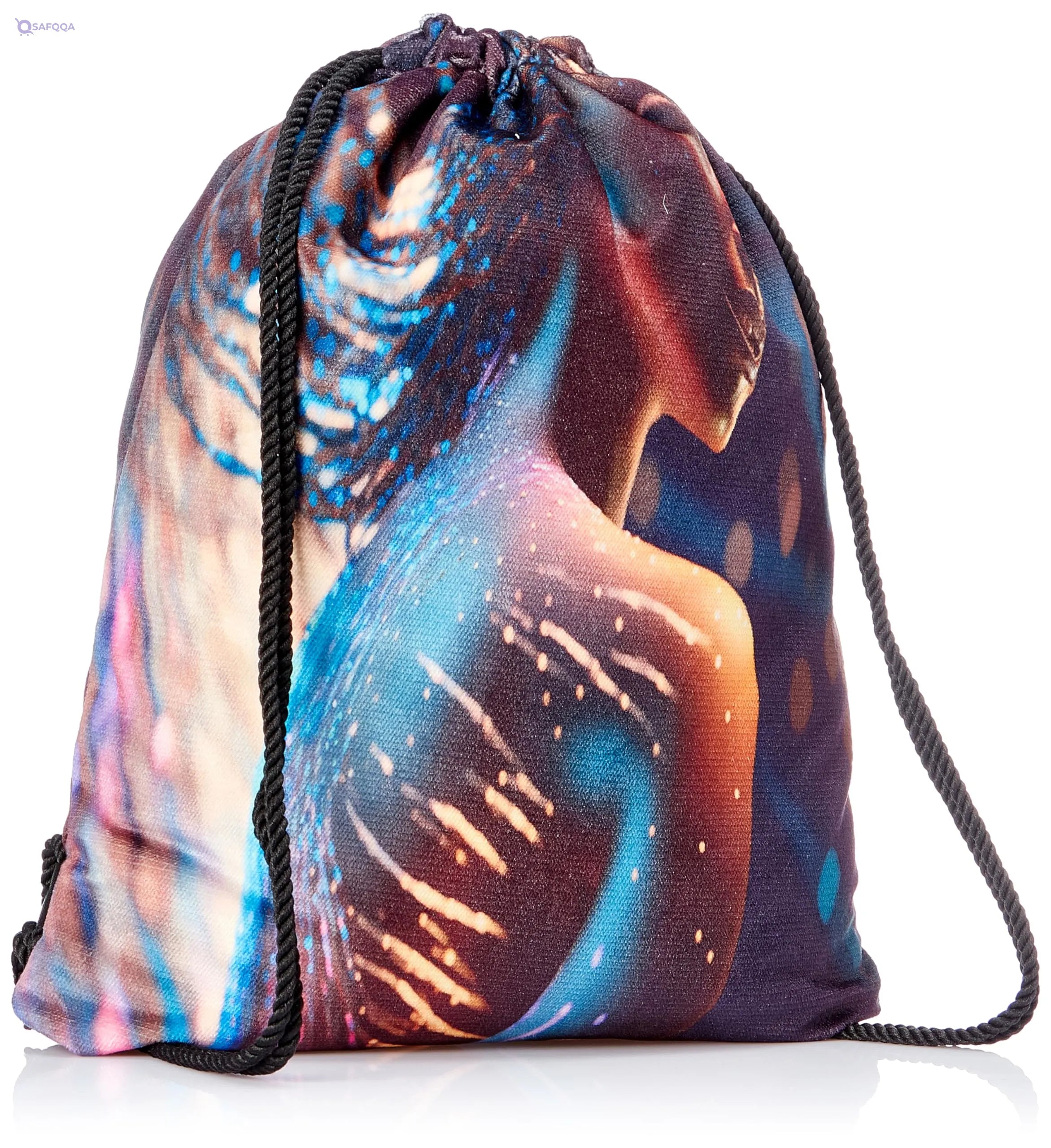 TAT DRAWSTRING BAG - 850, MultiColor, Large - Safqqa