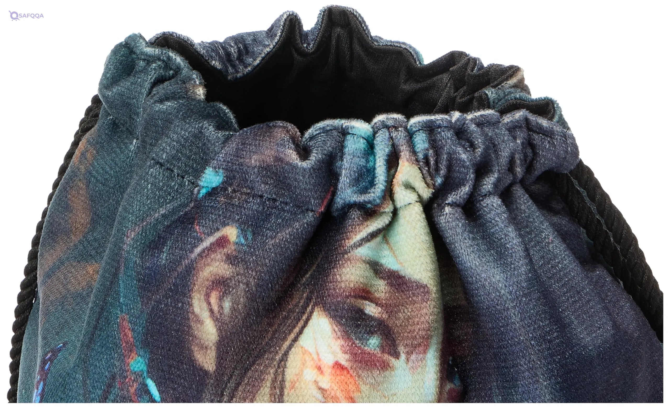 TAT DRAWSTRING BAG - 651, MultiColor, Large - Safqqa
