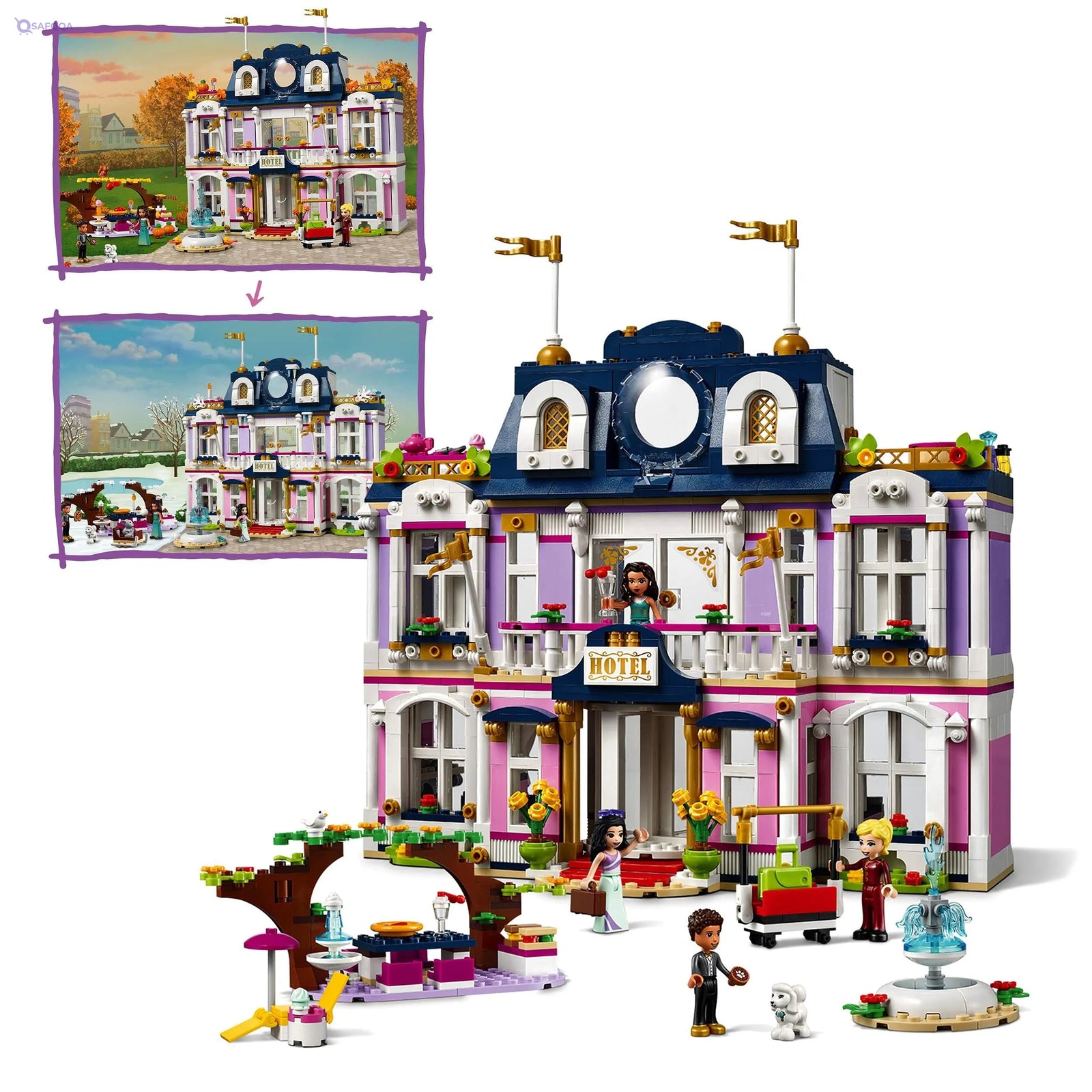 LEGO Building Games Set Encourages creativity and imaginative play,Damage Box,Without a catalog - Safqqa