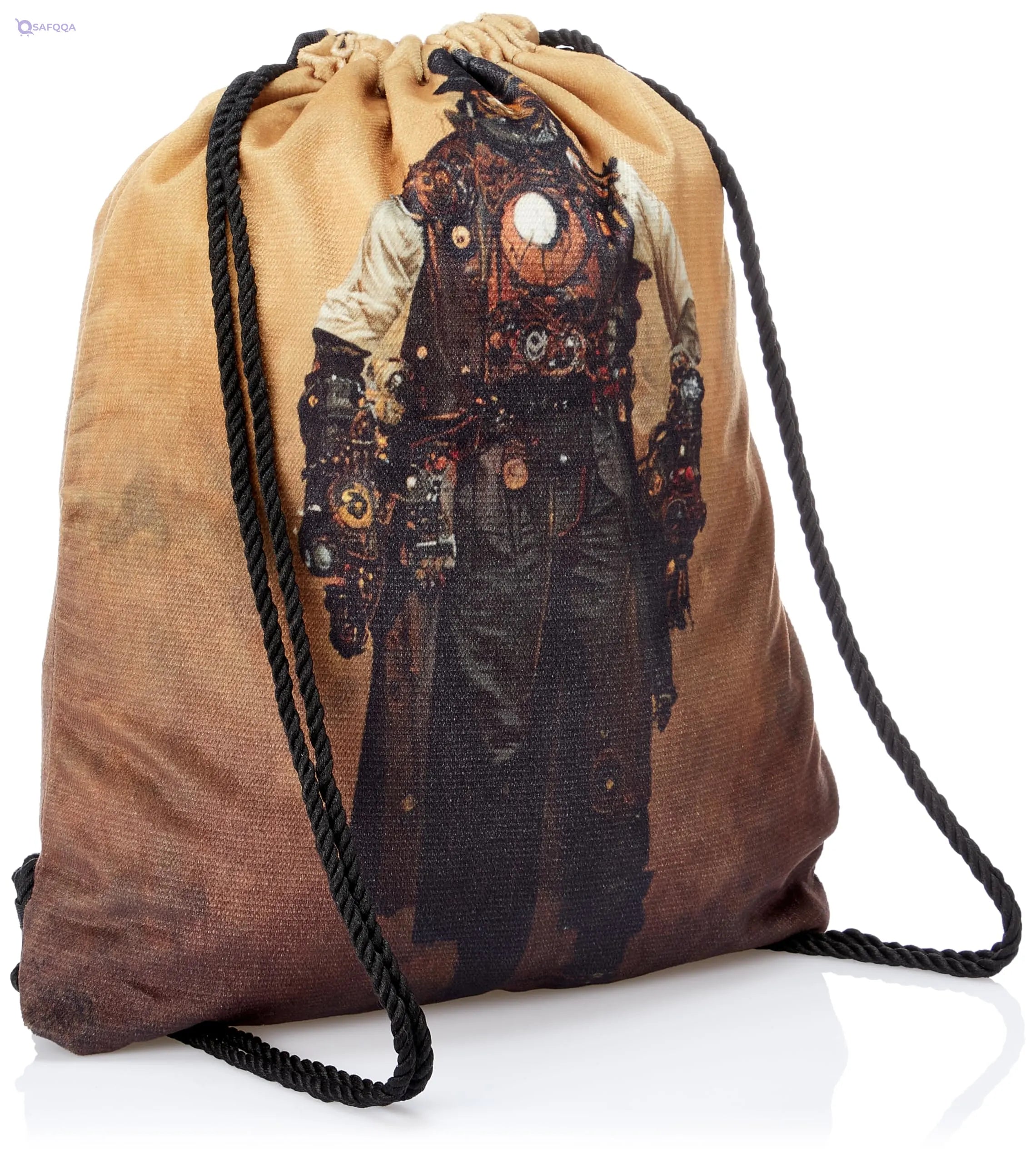 TAT DRAWSTRING BAG - 720, MultiColor, Large - Safqqa
