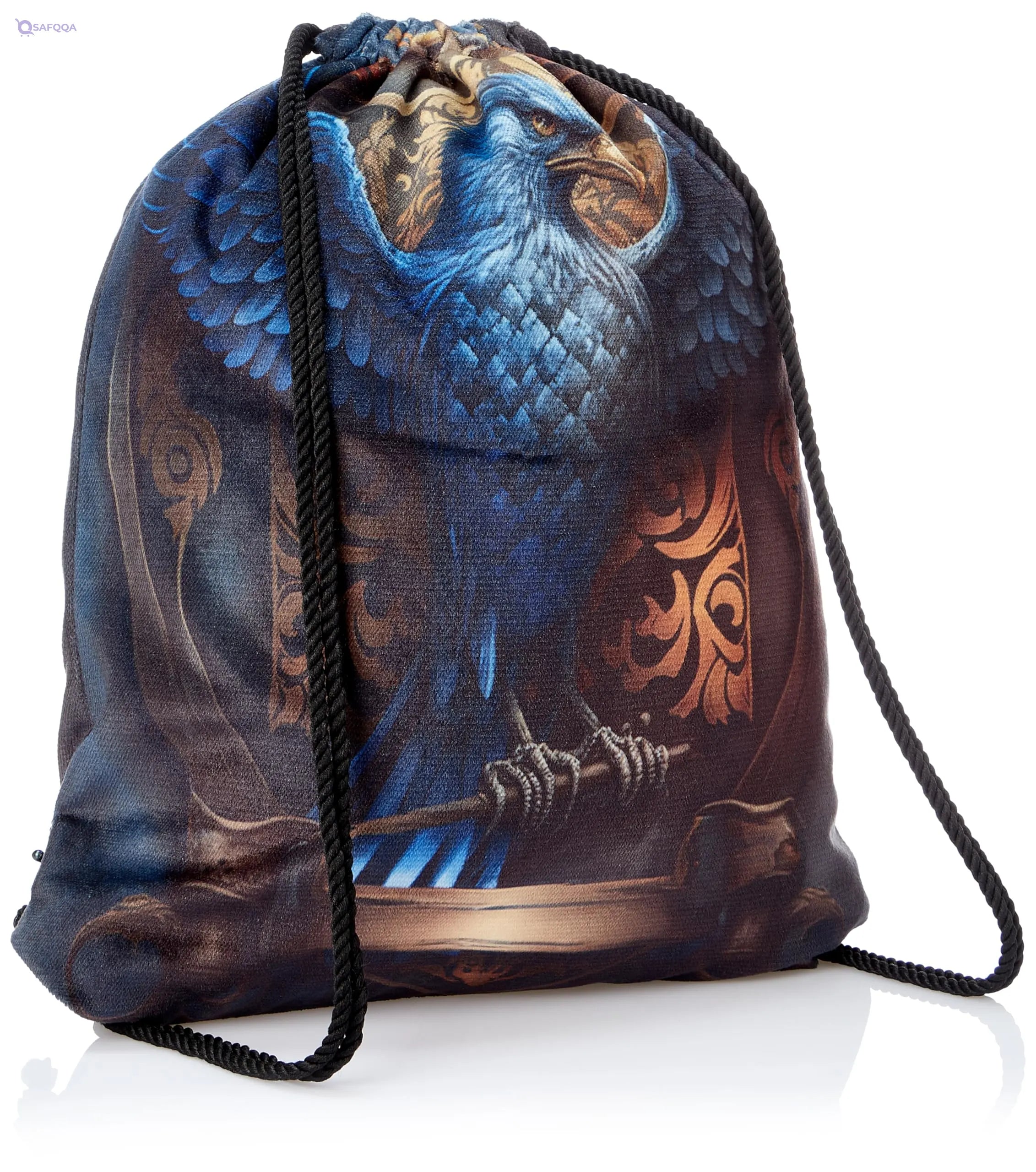 TAT DRAWSTRING BAG - 663, MultiColor, Large - Safqqa