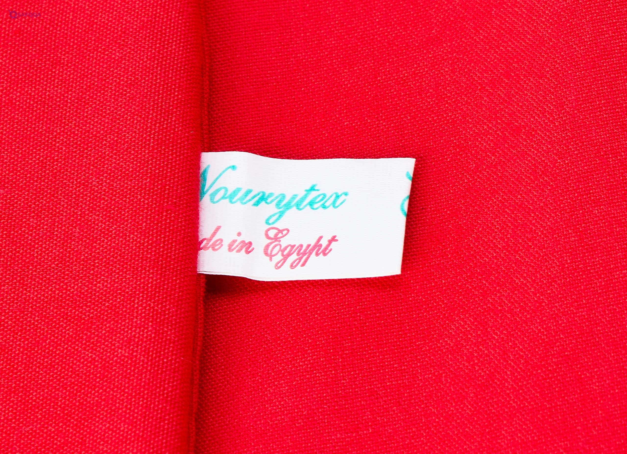 Portal Fitted Sheet, Size 120*200cm,Red - Safqqa