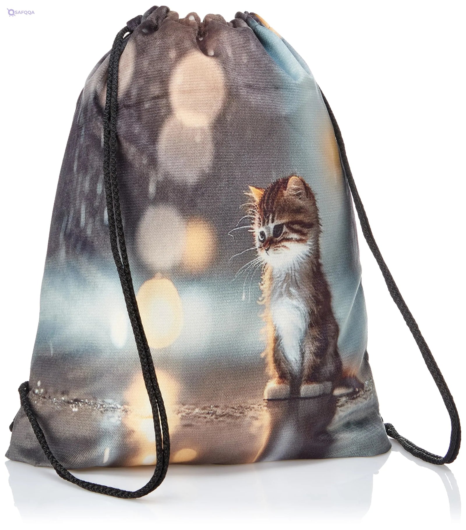 TAT DRAWSTRING BAG - 939, MultiColor, Large - Safqqa